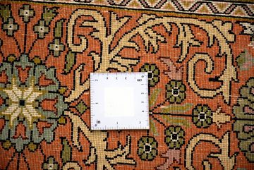 Seidenteppich Gum 6321, Kayoom, rechteckig, Höhe: 10 mm, Einzelstück mit Zertifikat, Wohnzimmer