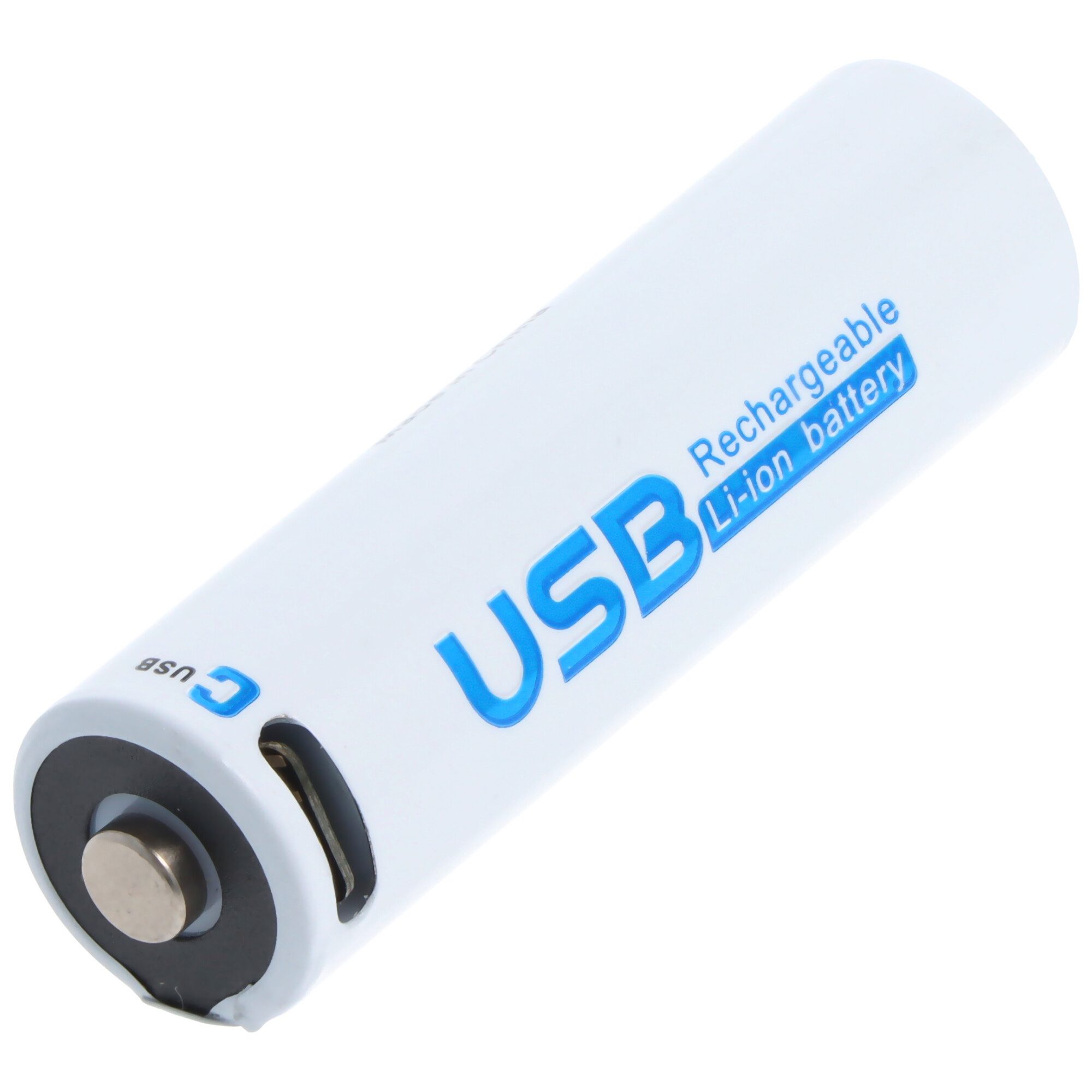 AccuCell Rundzelle 14500, AA, Li-ion, 1,5V, 1700mAh, 2,55Wh, mit USB-C Chargin Akku 1700 mAh (1,5 V)