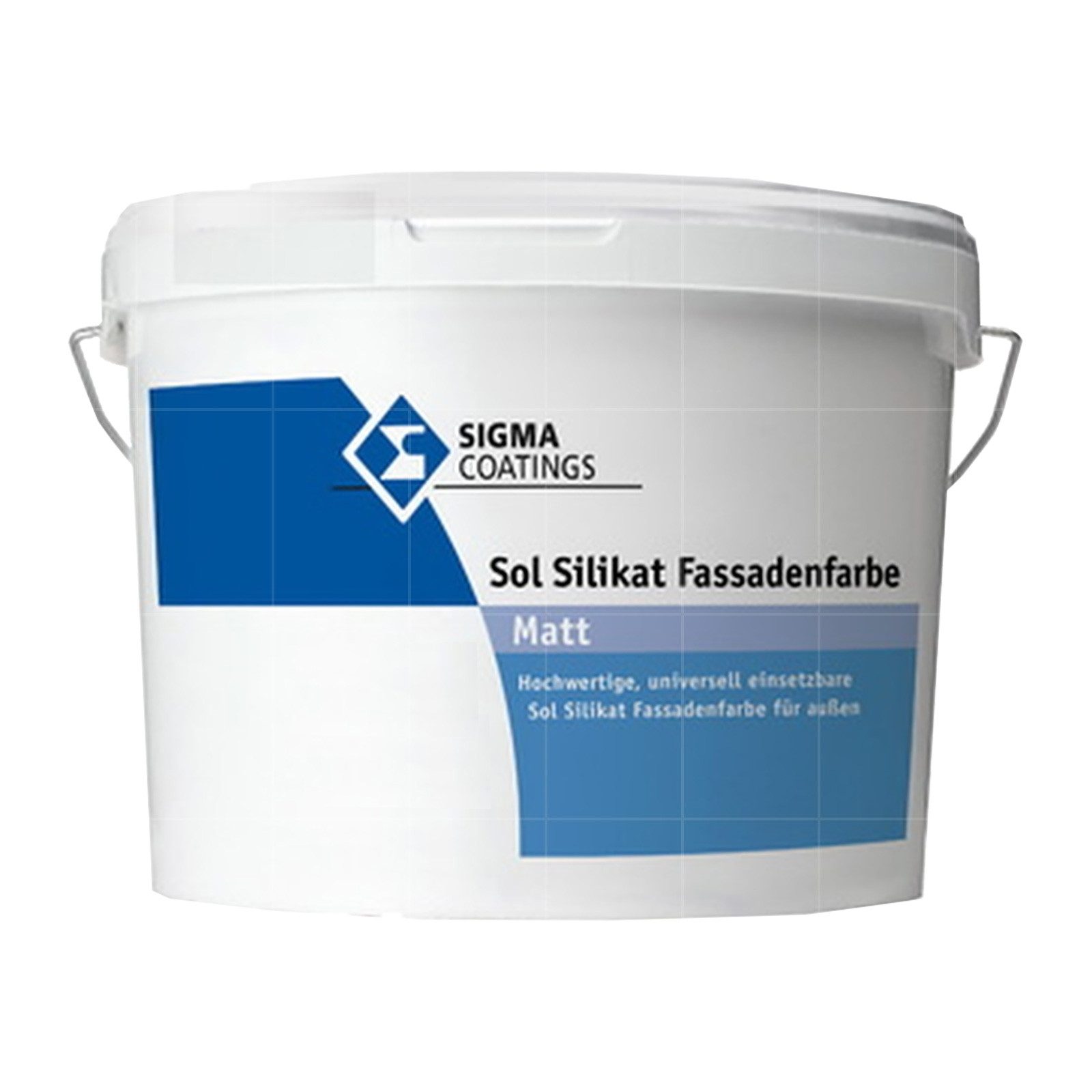 SIGMA Coatings Fassadenfarbe SOL SILIKAT FASSADENFARBE - 12.5 LTR (WEISS)