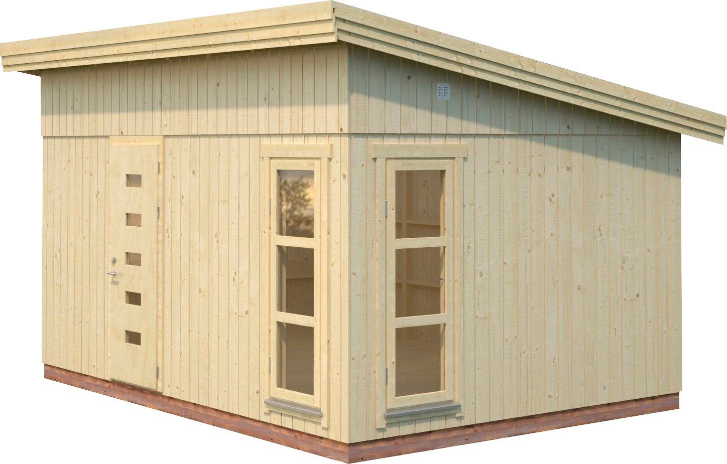 Palmako Gartenhaus Nordic Haus Etta, BxT: 502x390 cm, inklusive Fußboden