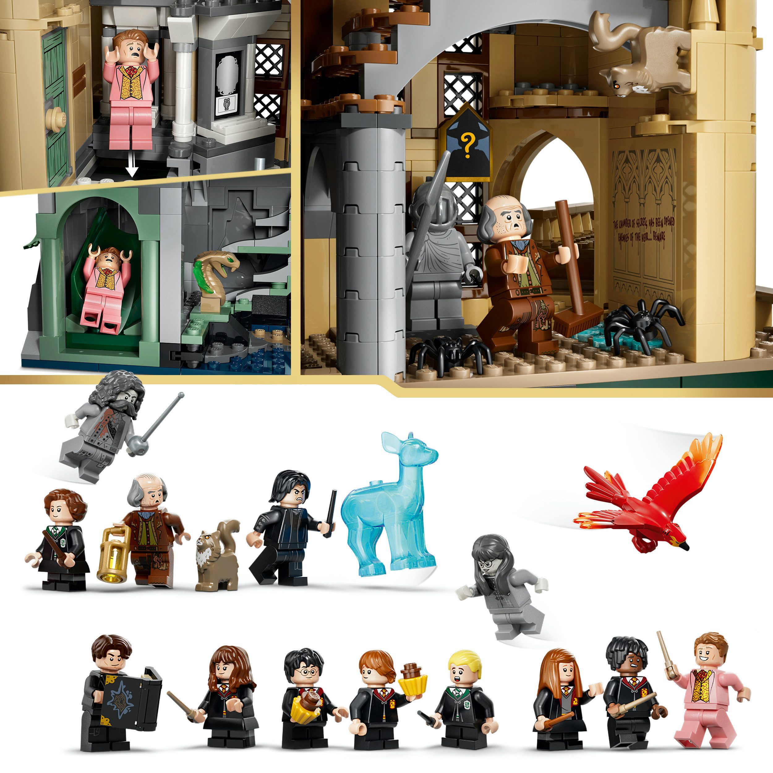 LEGO® Schloss Hogwarts: Ostflügel (76473), LEGO Harry Potter™ Konstruktionsspielsteine, (2164 St), Made in Europe – Bild 5 von 5