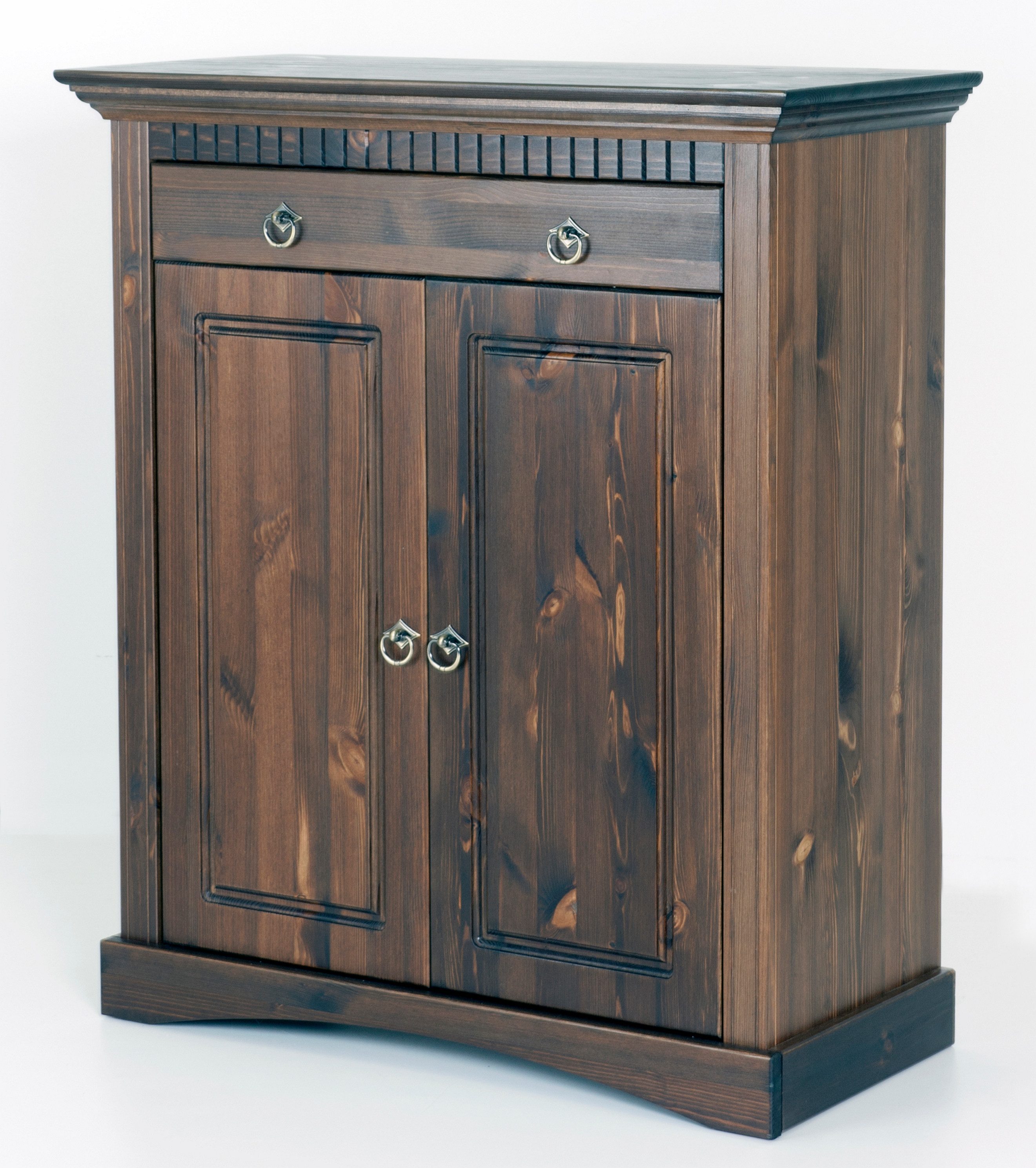 Kommode 2 trg Kommode aus Kiefernholz Schrank Sideboard