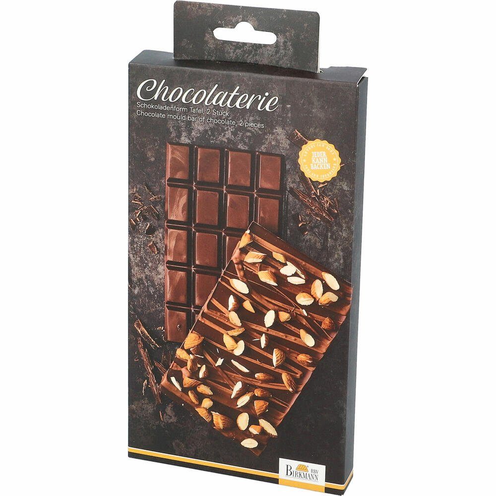 Birkmann Schokoladenform Chocolaterie Tafel 2er Set