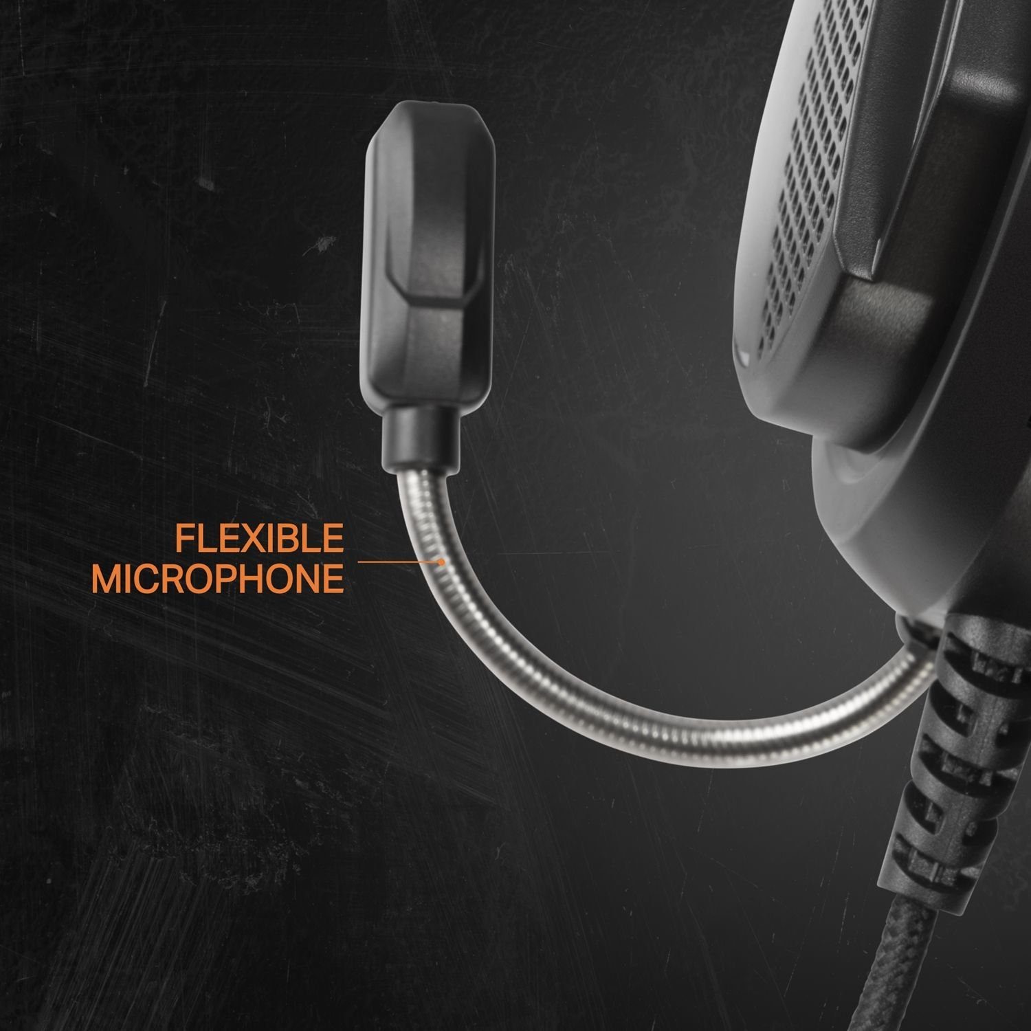 DELTACO für schwarz Mikrofon, 5 Gaming Herstellergarantie) PS5 Stereo inkl. Headset Headset Jahre Kopfhörer (außenstehendes