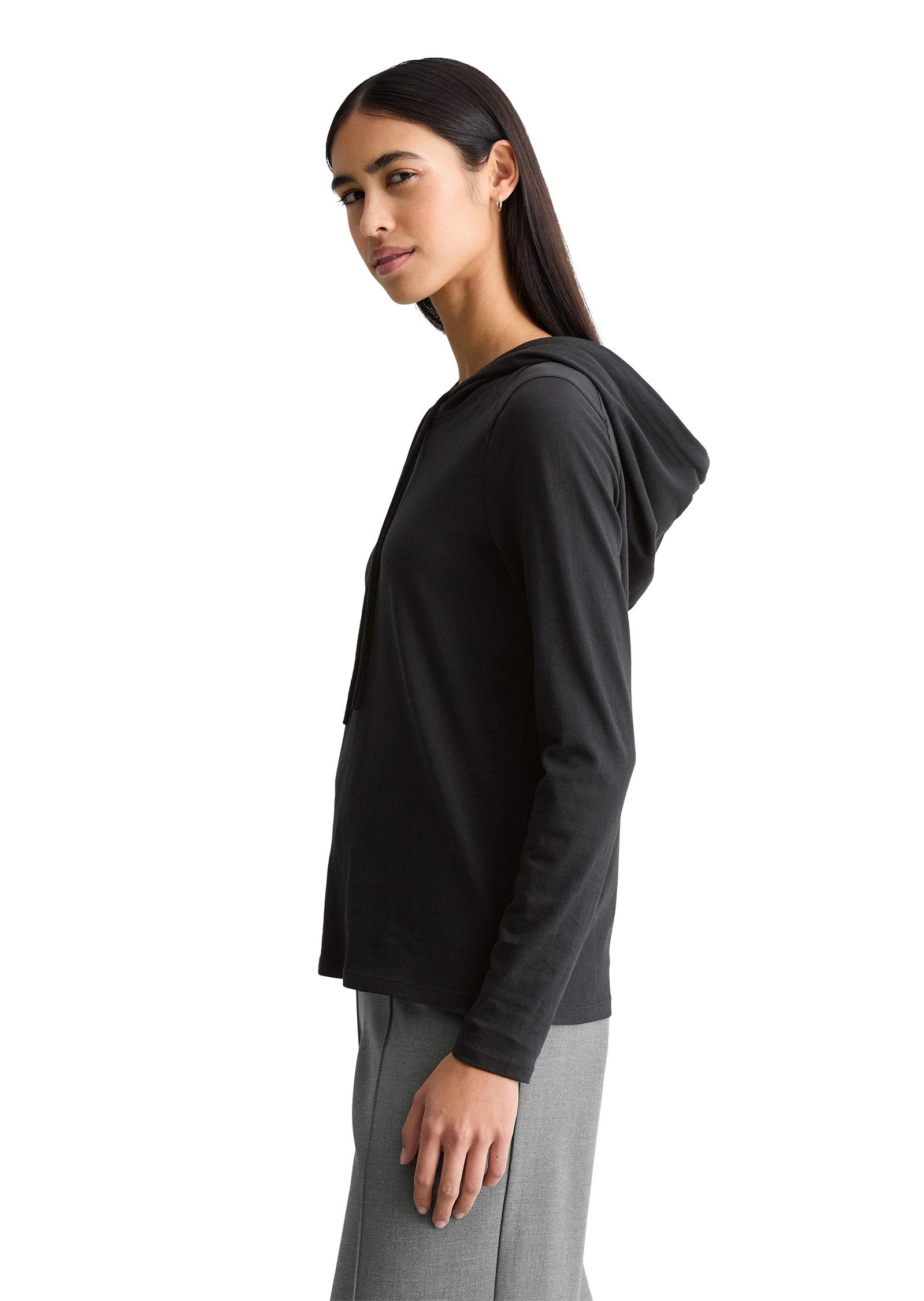 Marc O'Polo DENIM Langarmshirt aus weichem Single Jersey
