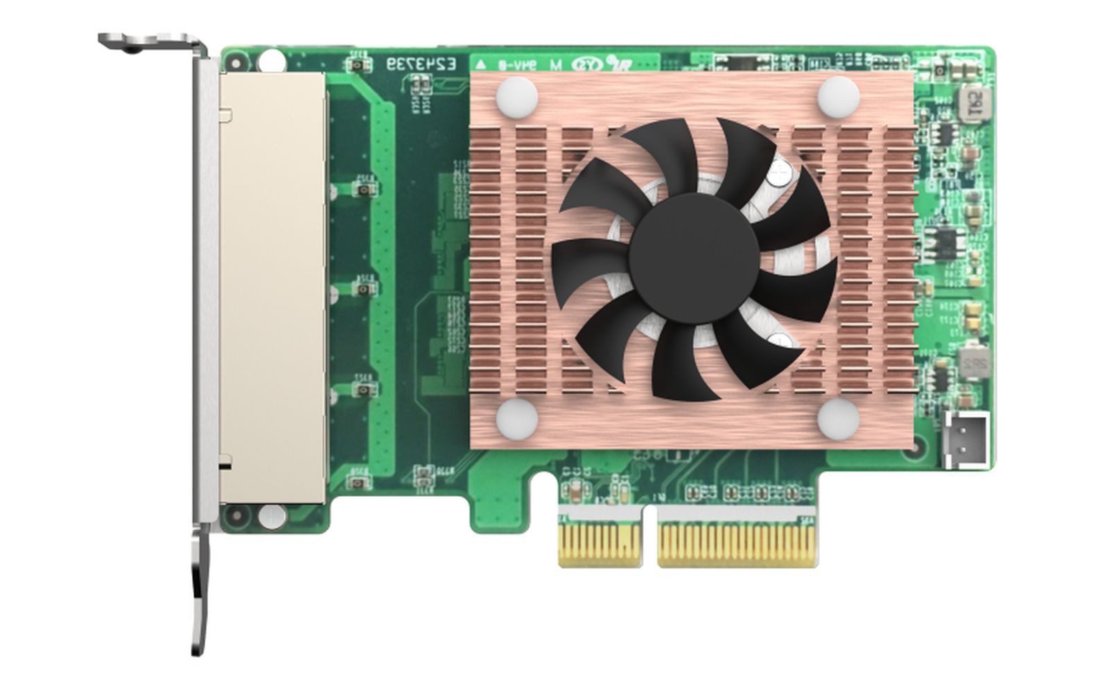 QNAP QXG-2G4T-I225 - Netzwerkadapter - PCIe 2.0 x4 Low-Profile Netzwerk-Adapter