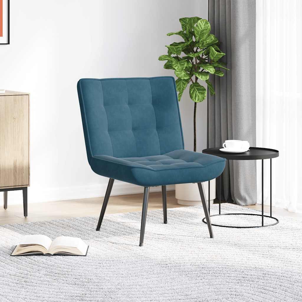 vidaXL Relaxsessel Relaxsessel Blau 64x74x84 cm günstig online kaufen