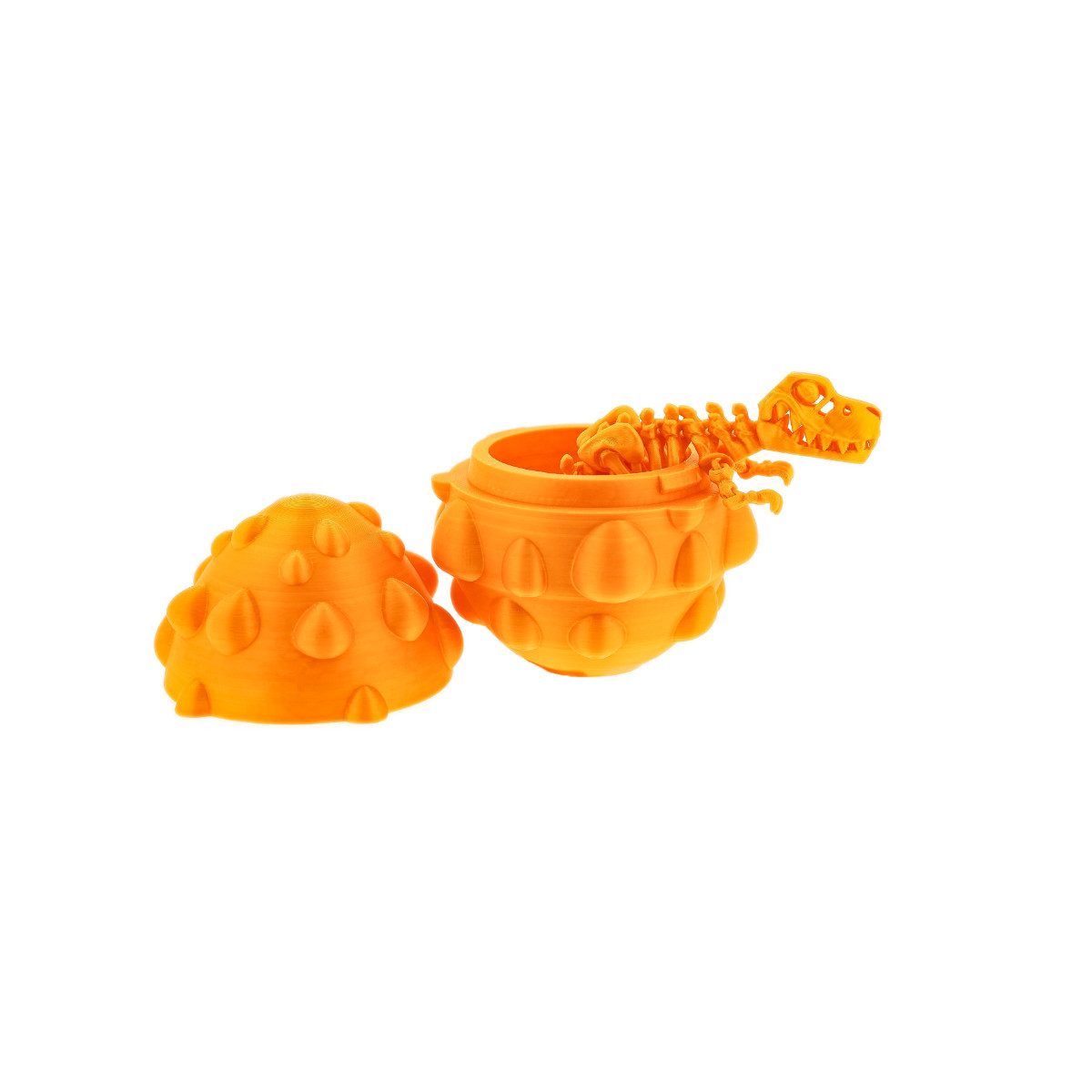 COFI 1453 Fantasy-Figur 3D Dinosaurierei mit Dinosaurier Skelett, Fantasy-Deko