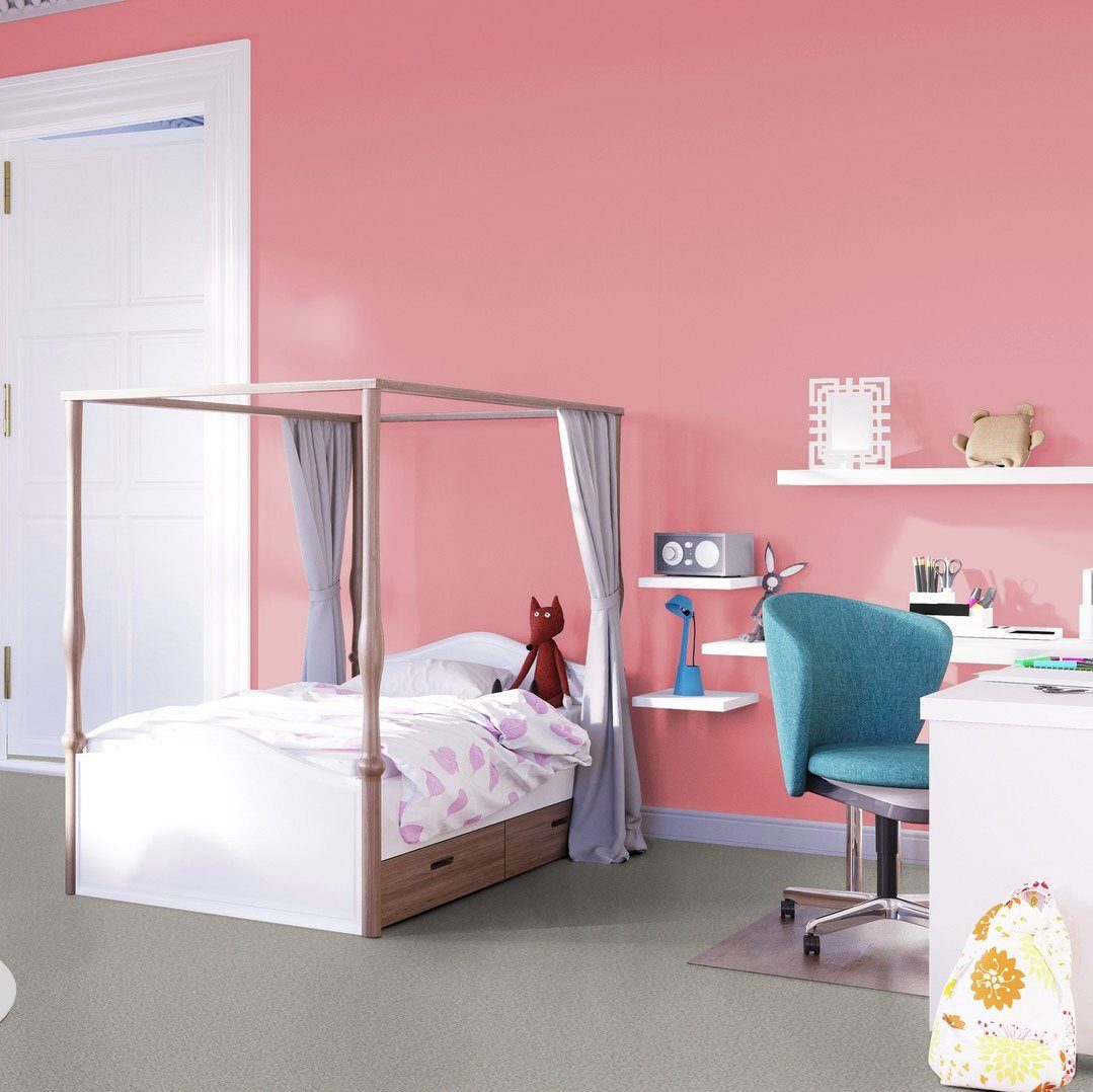 Schlingenteppich weiß Kinderzimmer, cm 400/500 (Luco), Breite Höhe: 1005 mm, 6 Teppichboden beige Schlafzimmer, Wohnzimmer, Passion rechteckig, Vorwerk,