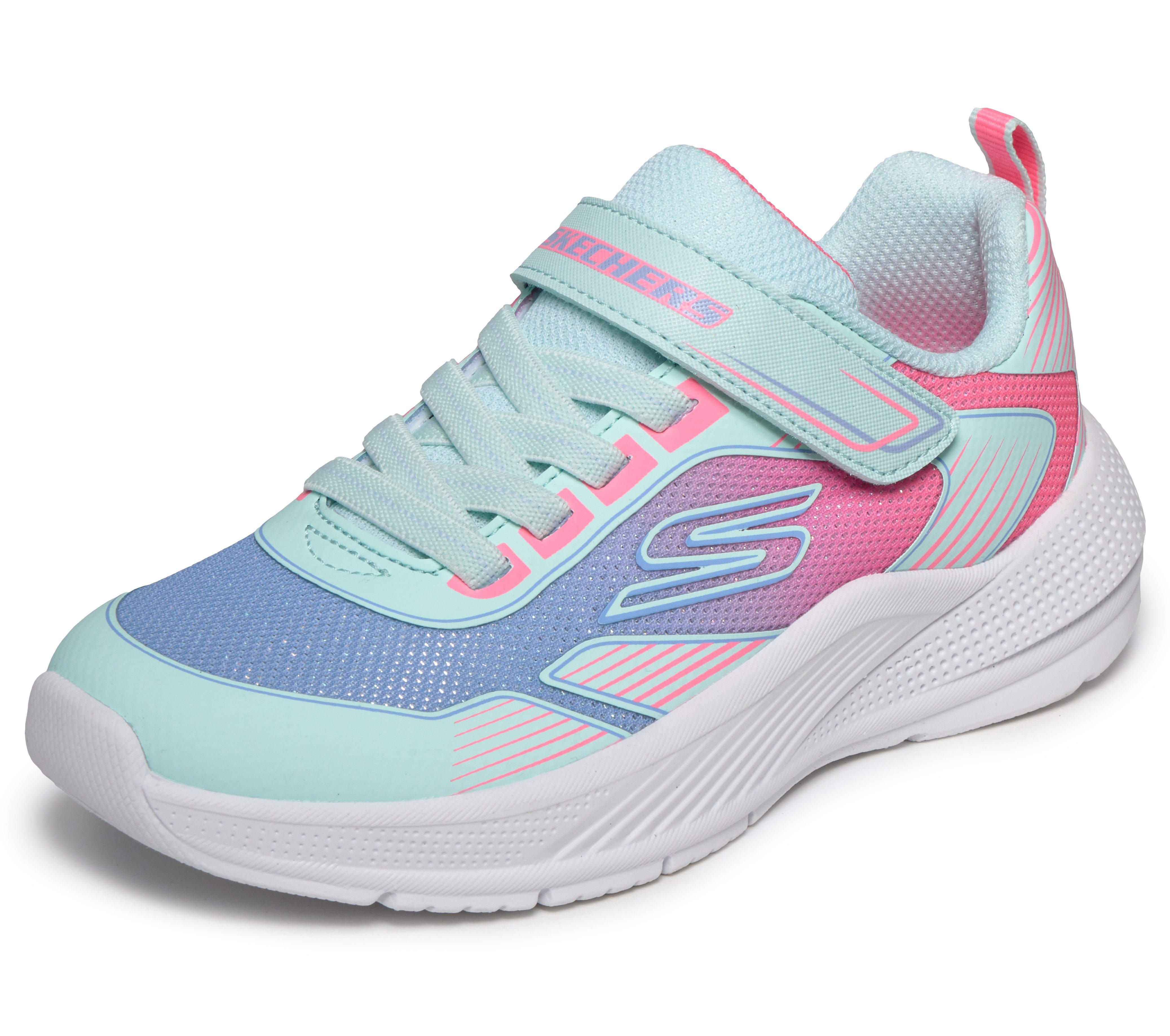 Skechers MICROSPEC ADVANCE Sneaker Freizeitschuh mit Klettverschluss, Größenschablone zum Download