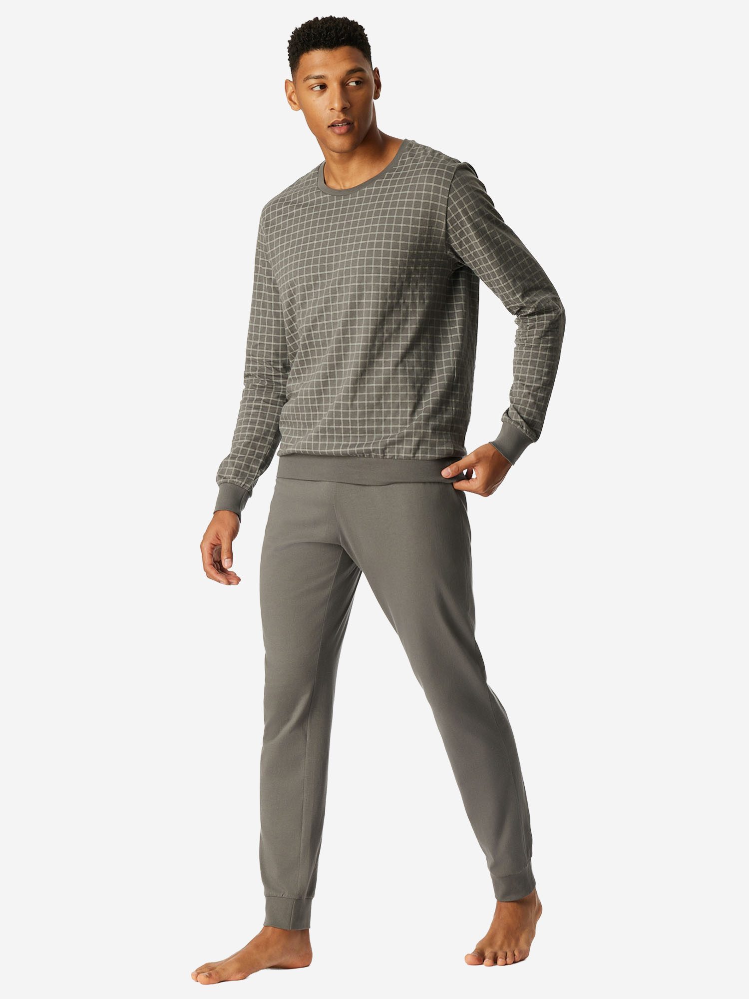 Schiesser Pyjama Nightwear Serie (2 tlg) Schlafanzug, Pyjama Set günstig online kaufen