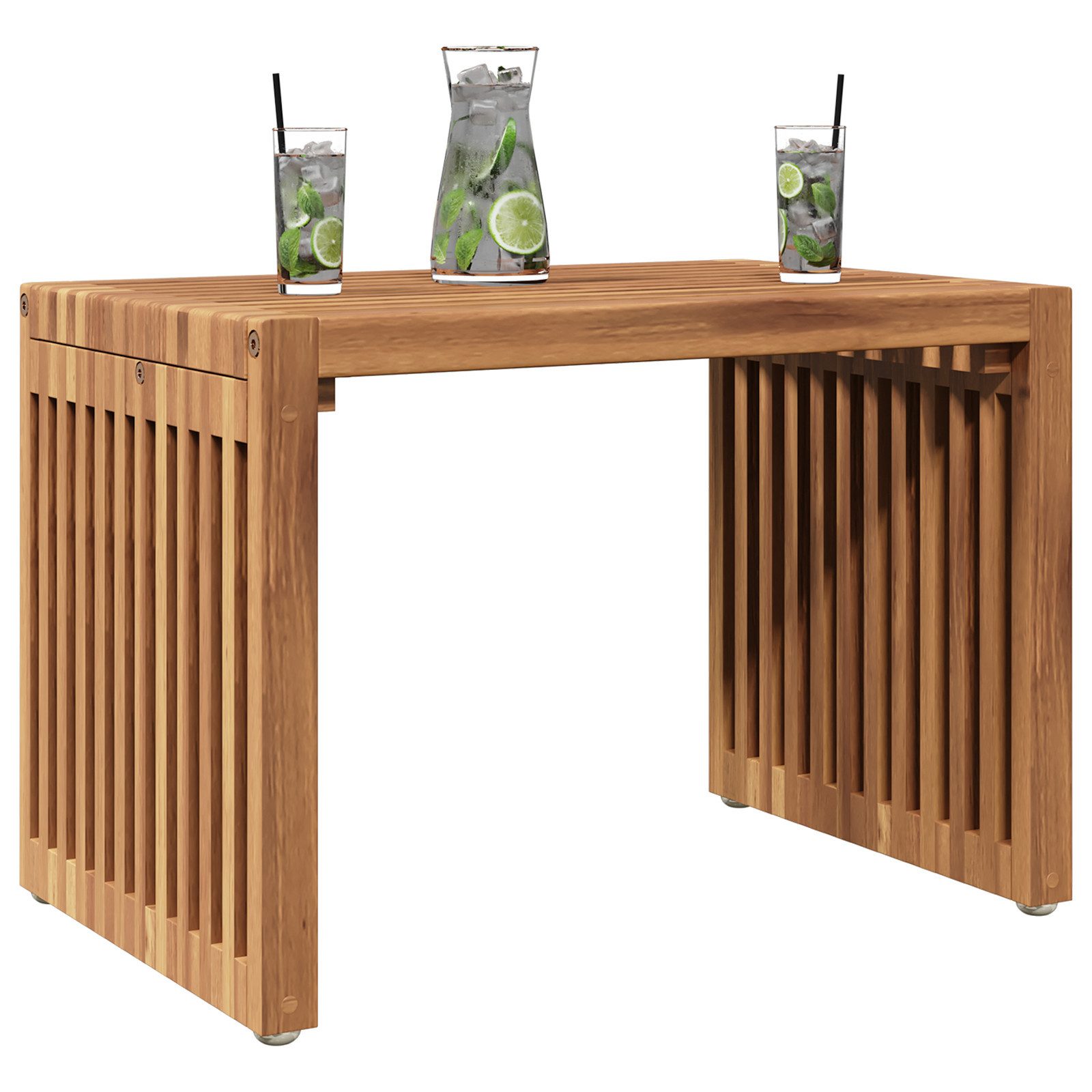 vidaXL Gartentisch Gartentisch 50x32.5x35 cm Massivholz günstig online kaufen
