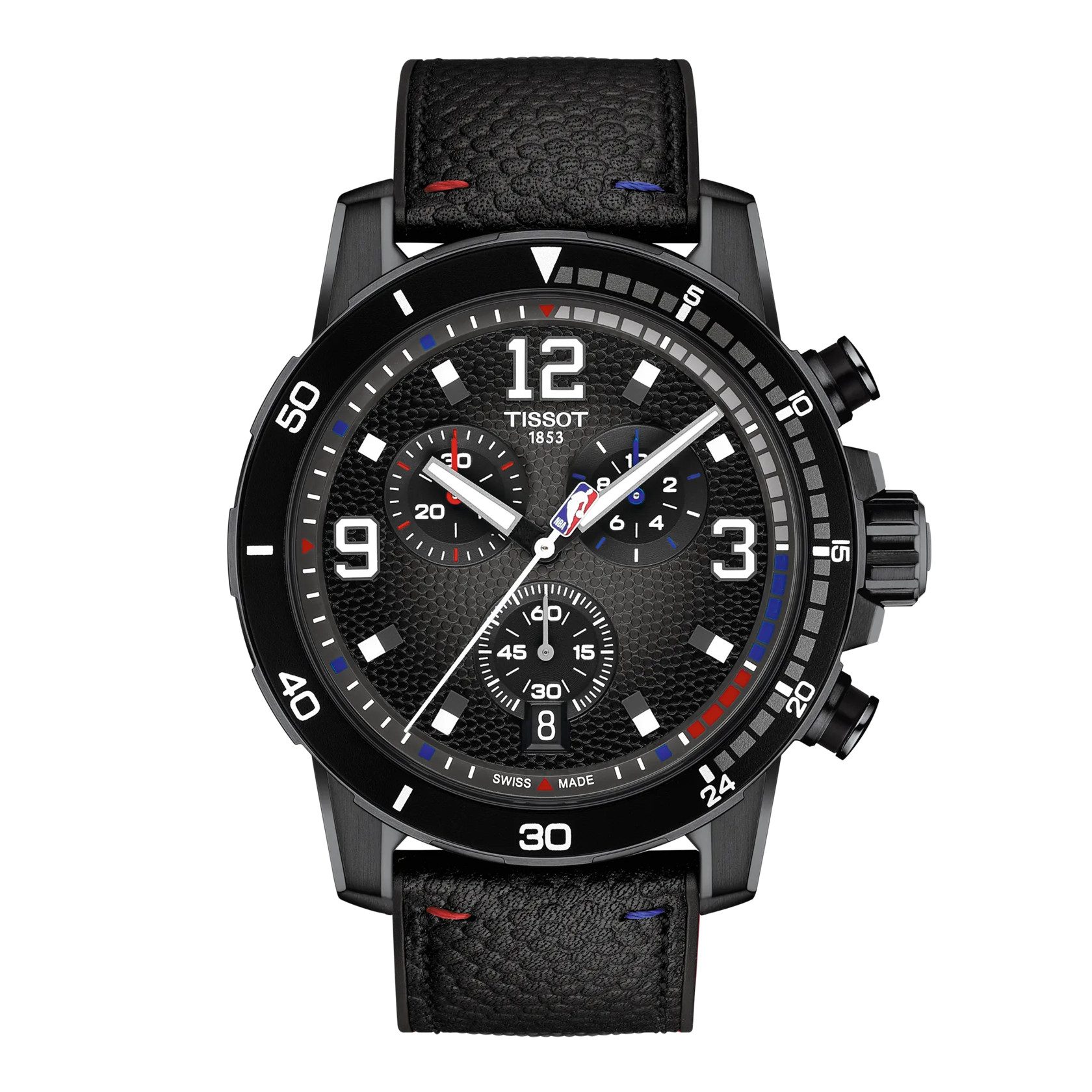 Tissot Schweizer Uhr Herrenuhr Tissot Supersport NBA Special Edition 45.5 mm