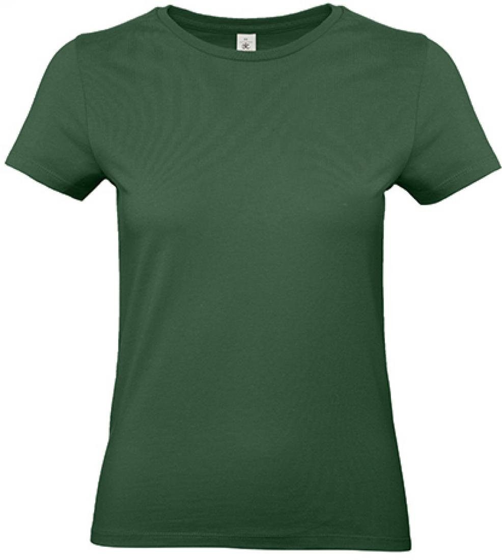 Rundhalsshirt Damen T-Shirt 100 E190