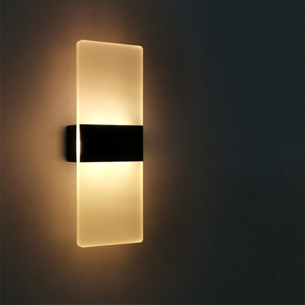 ZEUOPQ Wandleuchte Wandleuchte Acryl LED-Wandleuchte Würfel günstig online kaufen