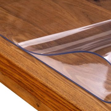 laro Tischdecke Wachstuch-Tischdecken durchsichtig transparent 2mm rechteckig