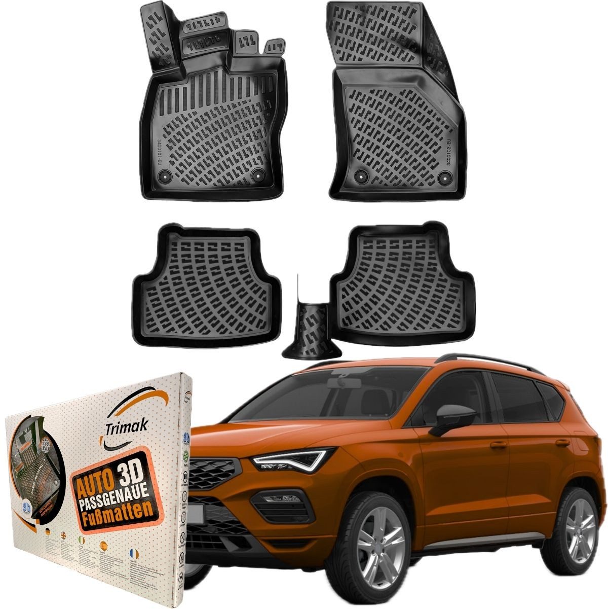 Passform-Fußmatten Oder Kofferraumwanne Oder Set
