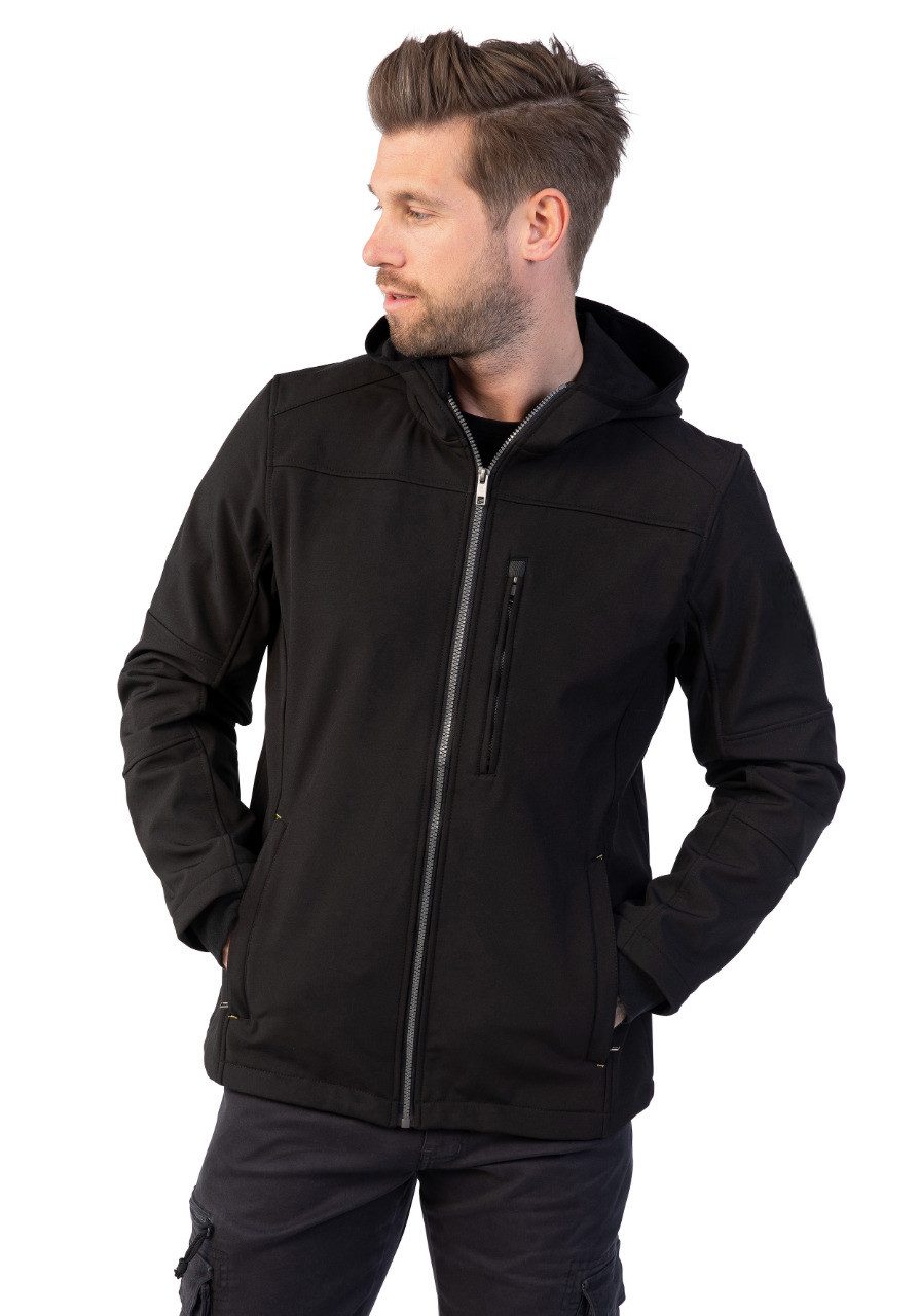 HERO by John Medoox Softshelljacke JOEY Softshelljacke mit Fleecefutter Regular Fit Casual Softshell für Herren