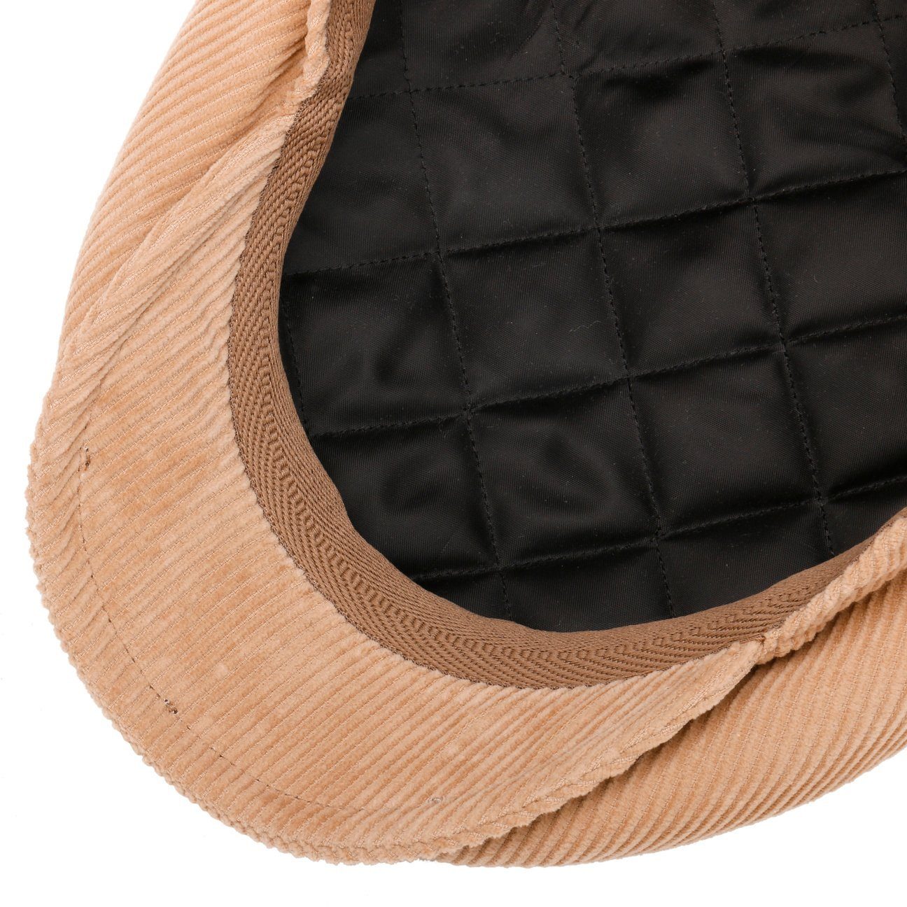 Lipodo Flat Cap (1-St) Baumwollcap mit Schirm, Made in Italy