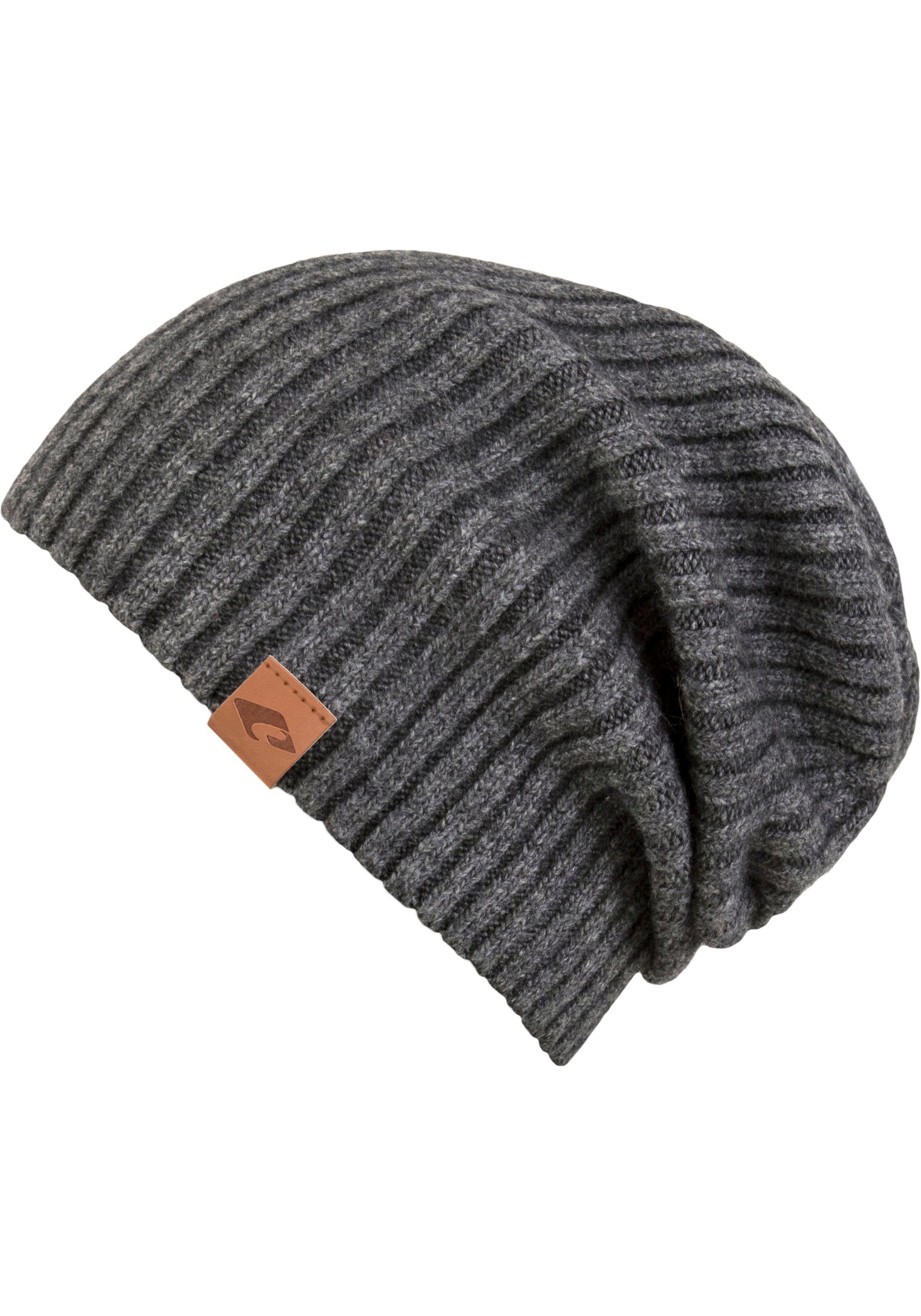 chillouts Beanie Justin Hat dark grey | Strickmützen