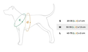 amiplay Hunde-Geschirr Twist, Polypropylen-Gurtband, Verstellbares Hunde Brustgeschirr Step-In TWIST