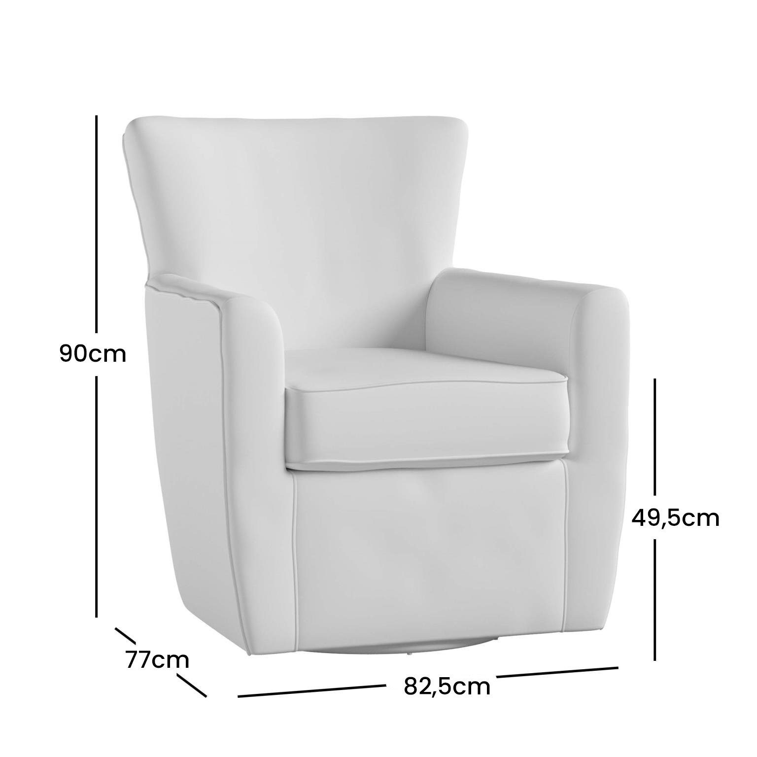 Leith, Hill Livin Vollständige 360°-Schwenkbarkeit Sessel