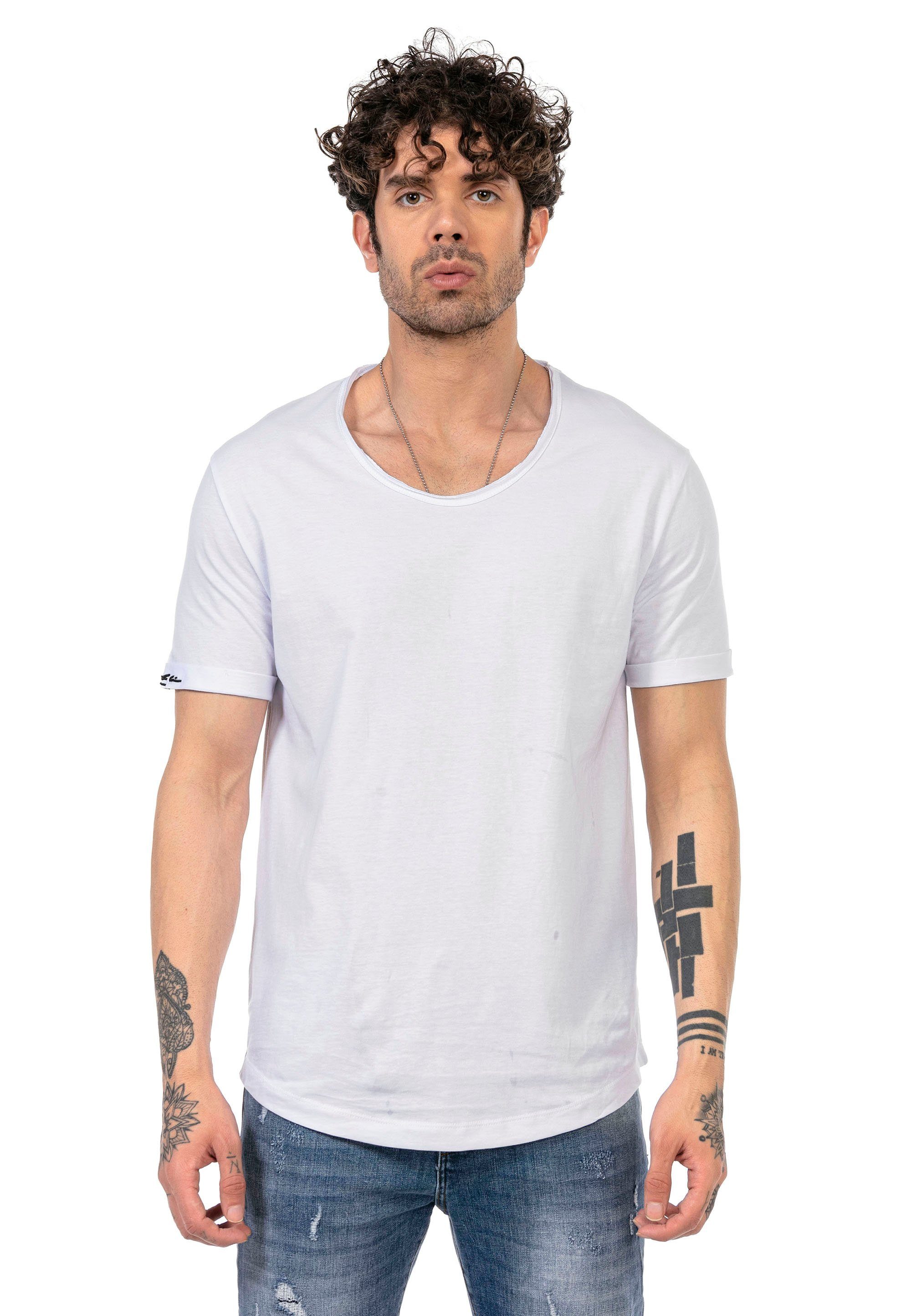 RedBridge T-Shirt Las Cruces mit weiß Tragekomfort tollem