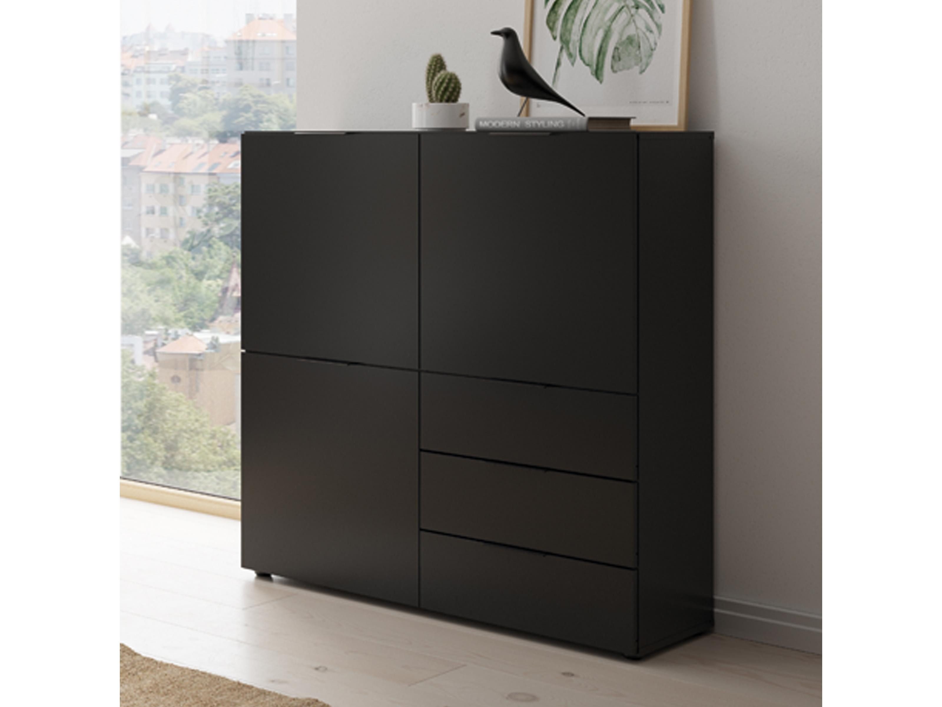 FMD Möbel Kommode 100 x 101 x 32 cm (B/H/T)