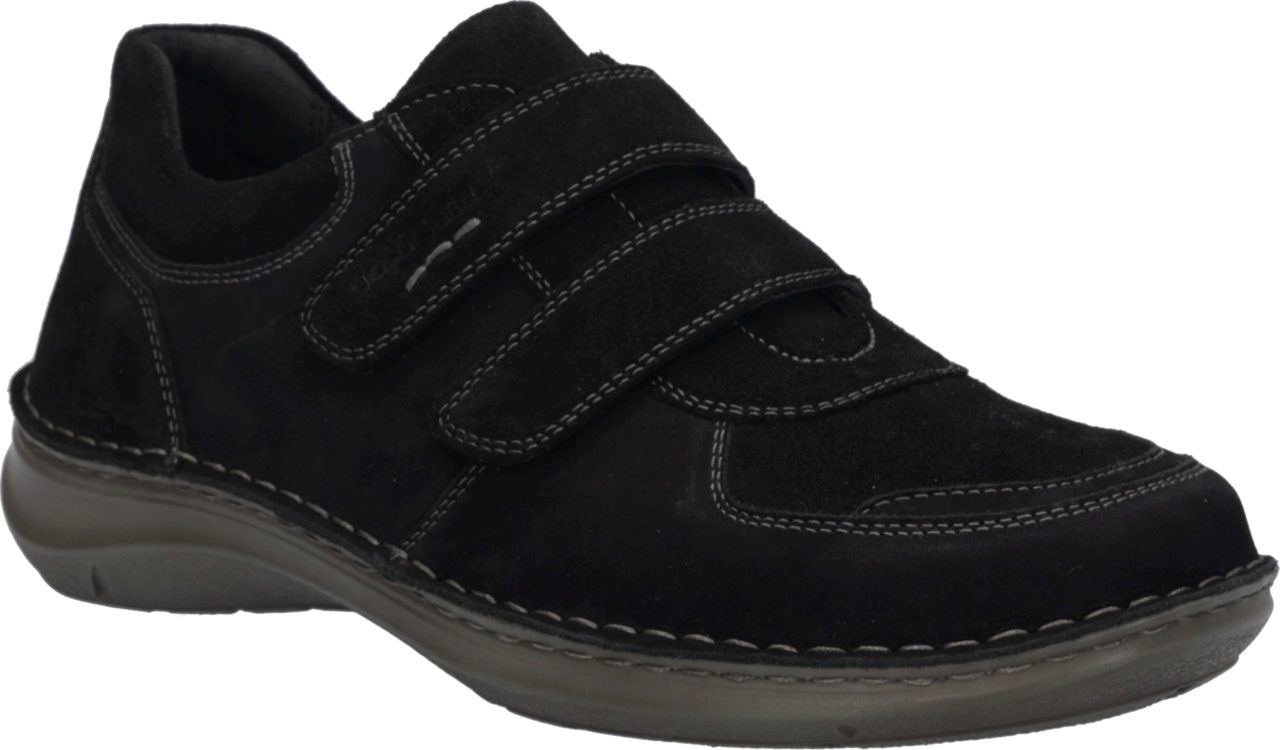Josef Seibel New Anvers 16 Klettschuh Halbschuh mit zwei Klettverschlüssen, Weite K (extraweit)