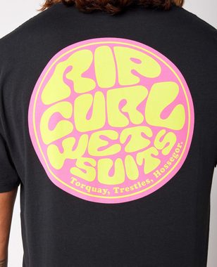 Rip Curl Print-Shirt Passage Kurzärmliges T-Shirt