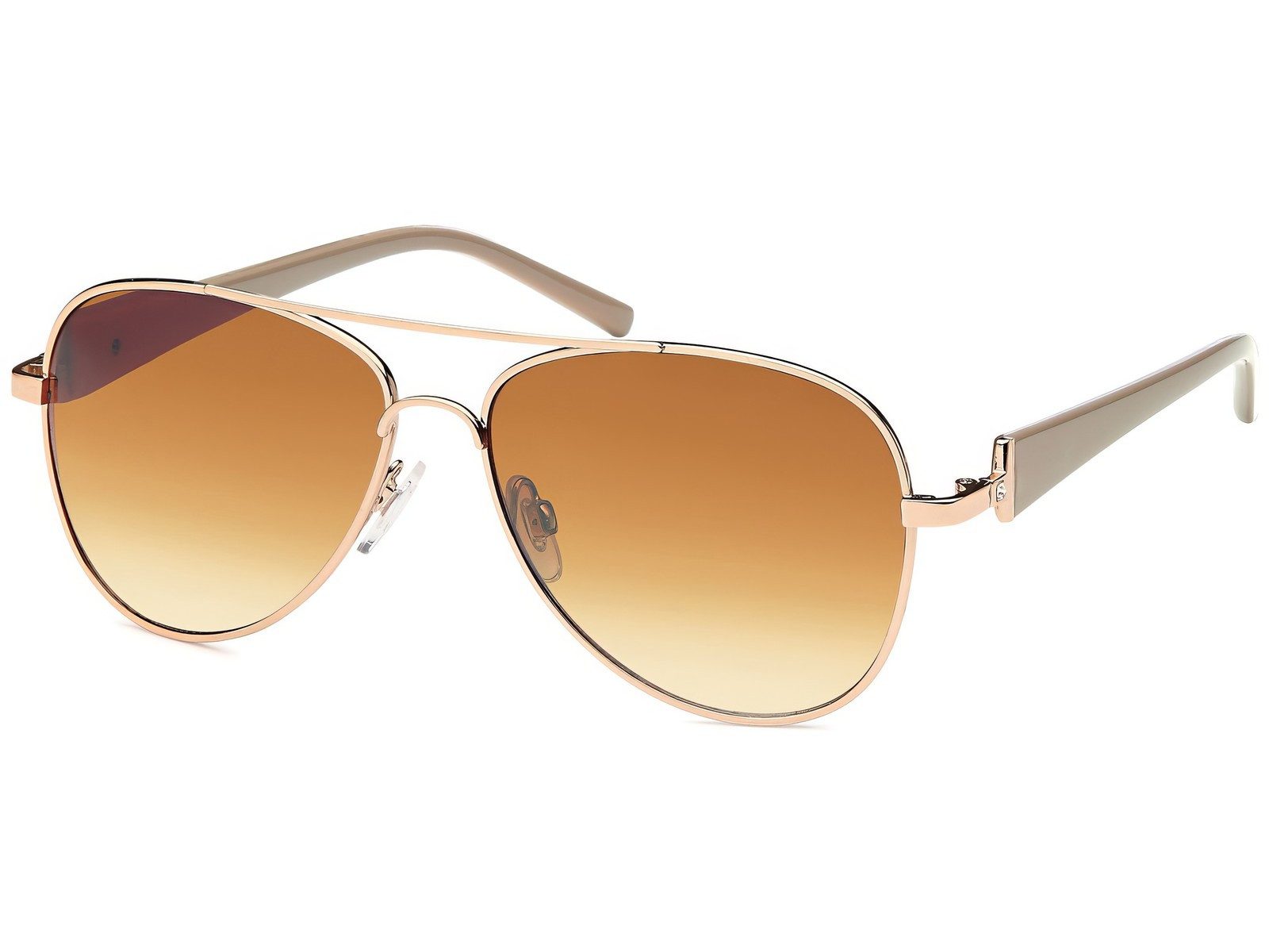 styleBREAKER Sonnenbrille Pilotenbrille mit Strass Edle Fliegerbrille (1-St)