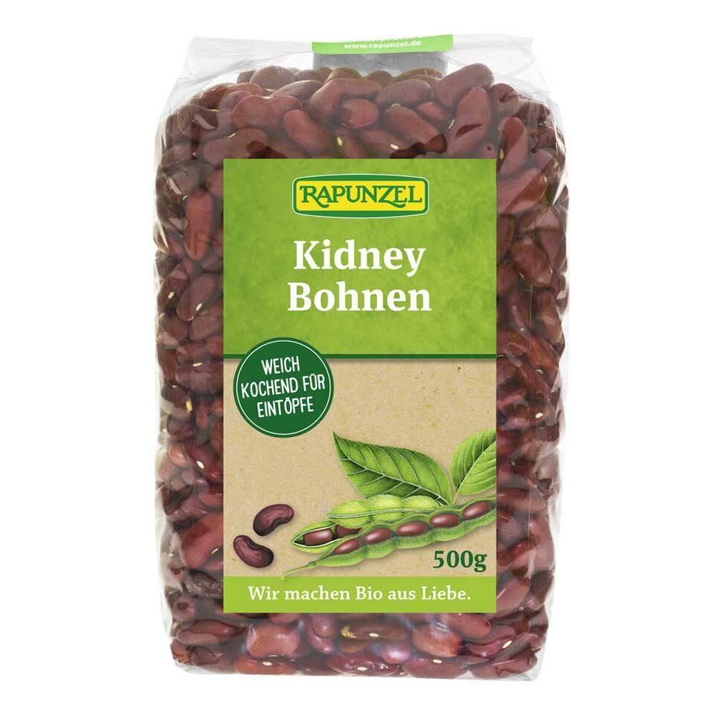 Rapunzel Hülsenfrüchte Kidney-Bohnen - rot 500g
