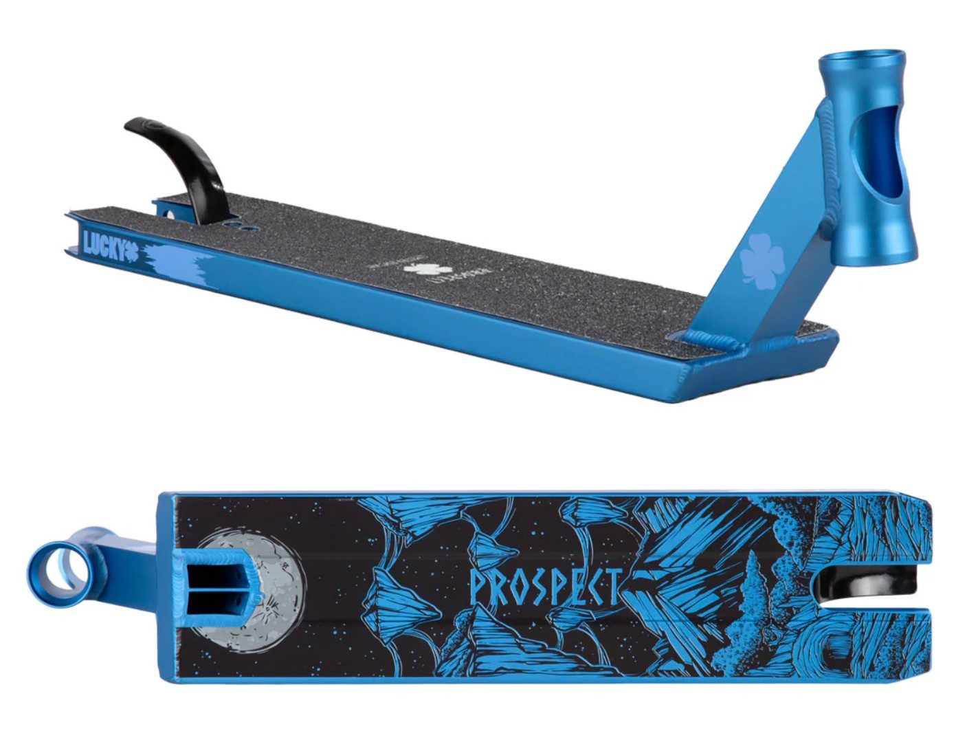 Lucky Pro Scooters Stuntscooter Lucky Prospect Limited Edition Stunt-Scooter Deck Blau
