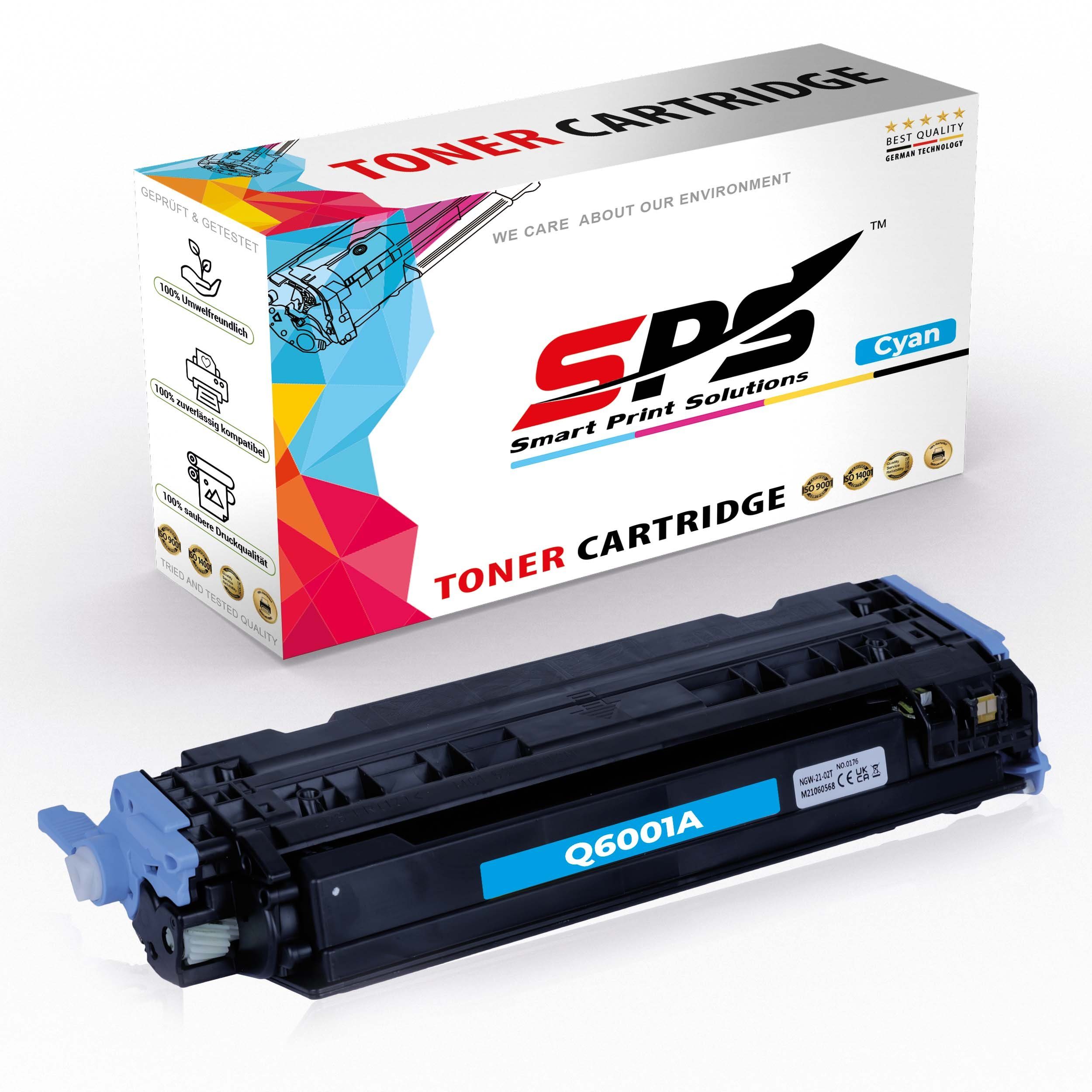 SPS Tonerkartusche Kompatibel für HP Color Laserjet CM1017 124A Q6001, (1er Pack)