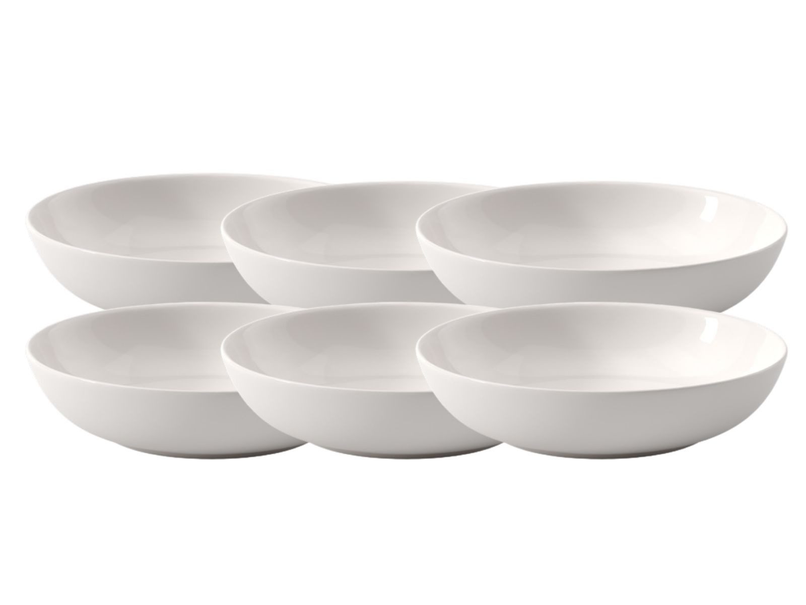 Villeroy & Boch Schale For Me Salatschale 19cm Set6, Premium Porcelain, (Salatschalen)