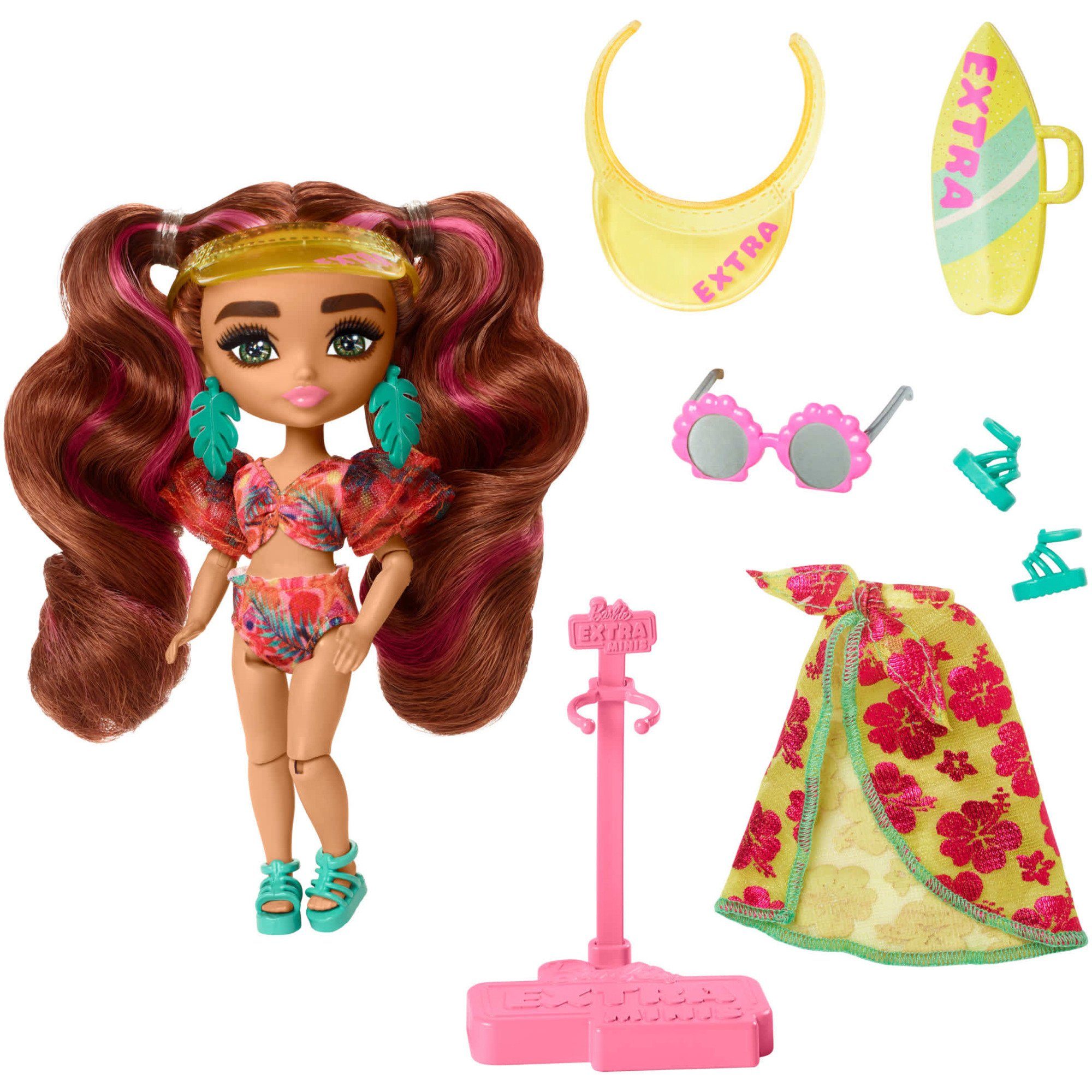 Mattel® Fly Barbie Barbie - Strandmode Mini-Puppe Babypuppe Extra
