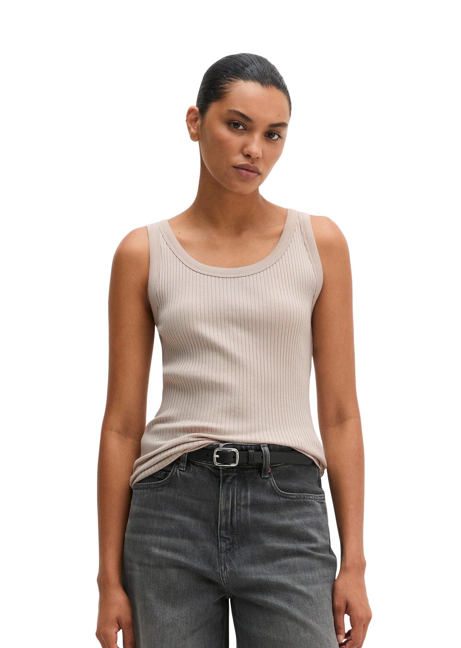 Marc O'Polo T-Shirt aus Bio-Baumwoll-Modal-Stretch-Jersey