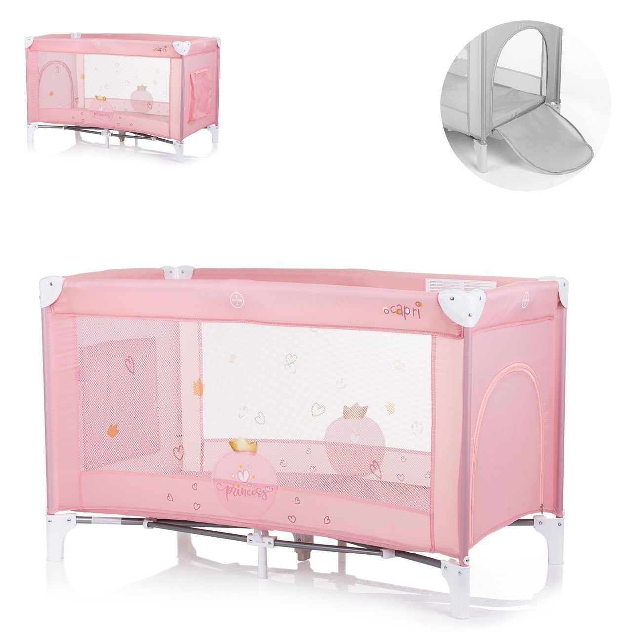Baby-Reisebett Reisebett Capri Tragetasche