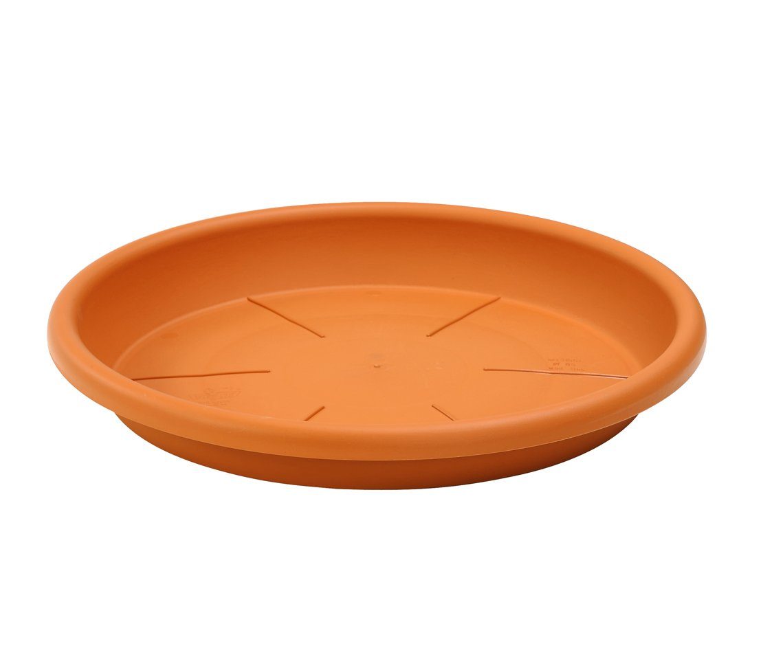 ZOENHOU Blumentopf-Untersetzer, 27cm – 16 Stück, Braun, Aus Verdicktem Kunststoff Für Innen & Außen