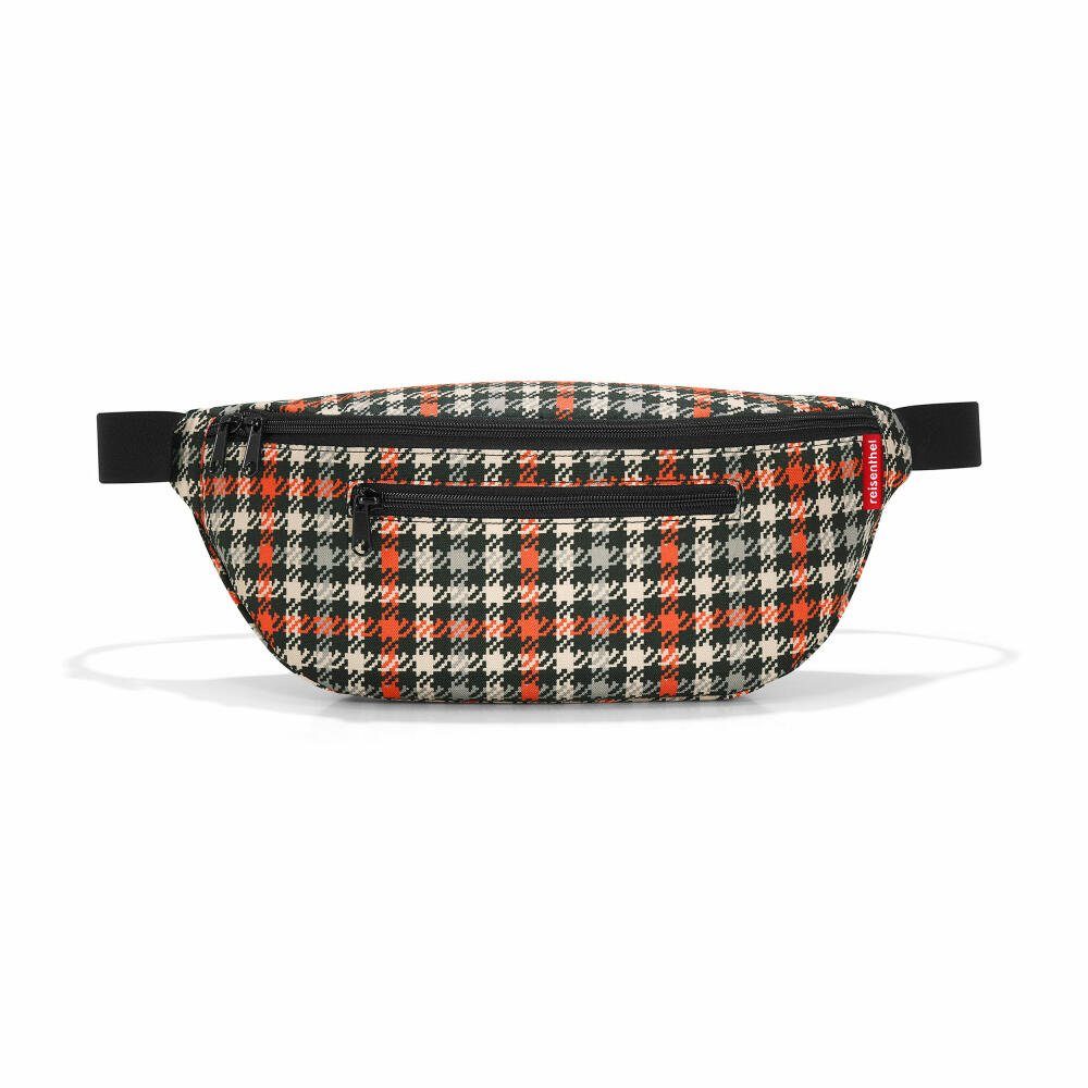 Bauchtasche beltbag M Glencheck Red 2 L