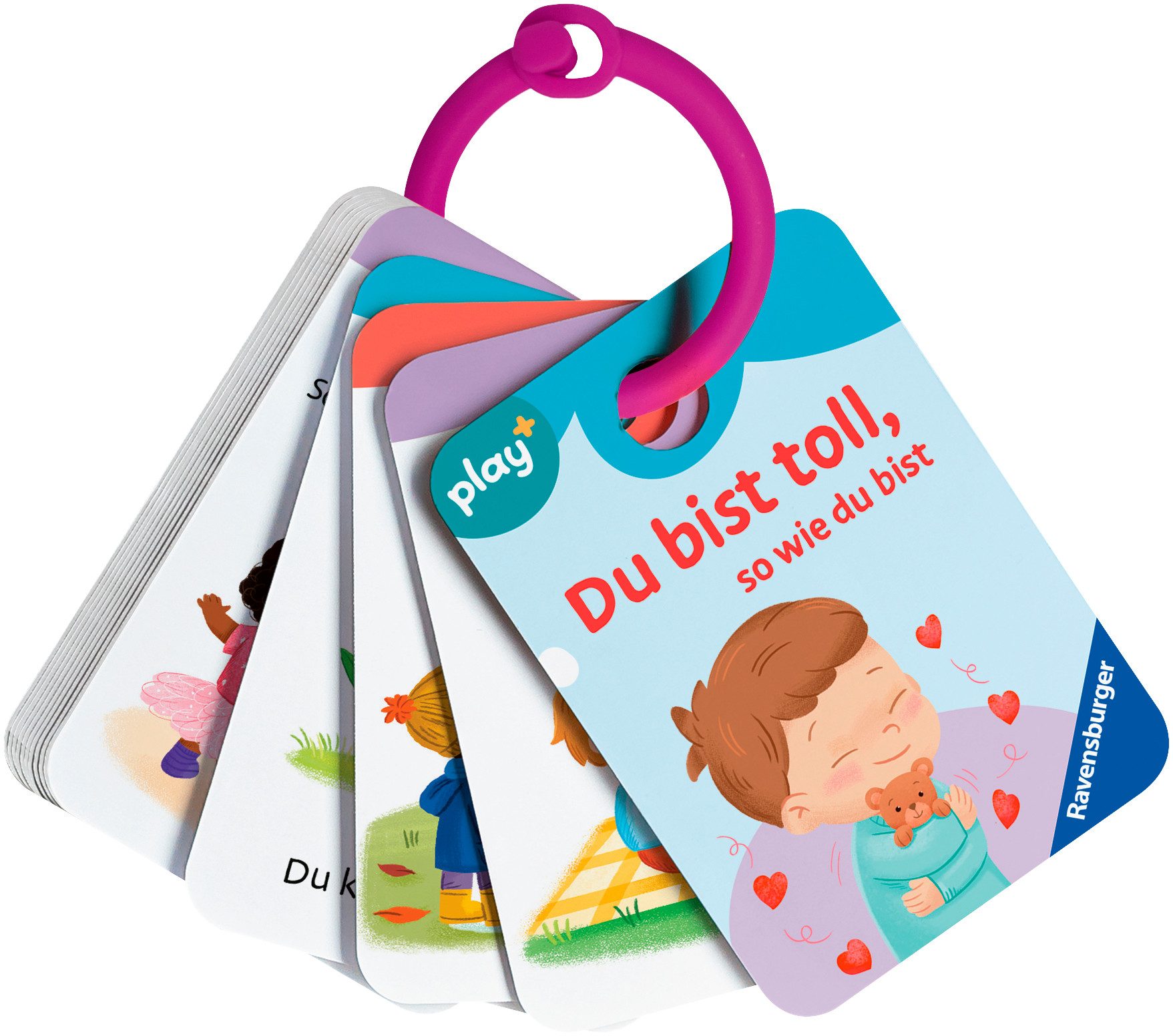 Ravensburger Spiel Play+ Spiel und Mach mit! Karten: Du bist toll, so wie du bist, Kinderspiel