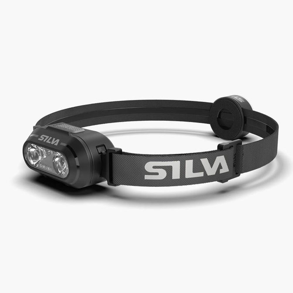 Silva LED Stirnlampe Smini LED Stirnlampe 250 Lumen mit Sicherheitslicht - Schwarz (1-St), sehr leicht, lange Laufzeit