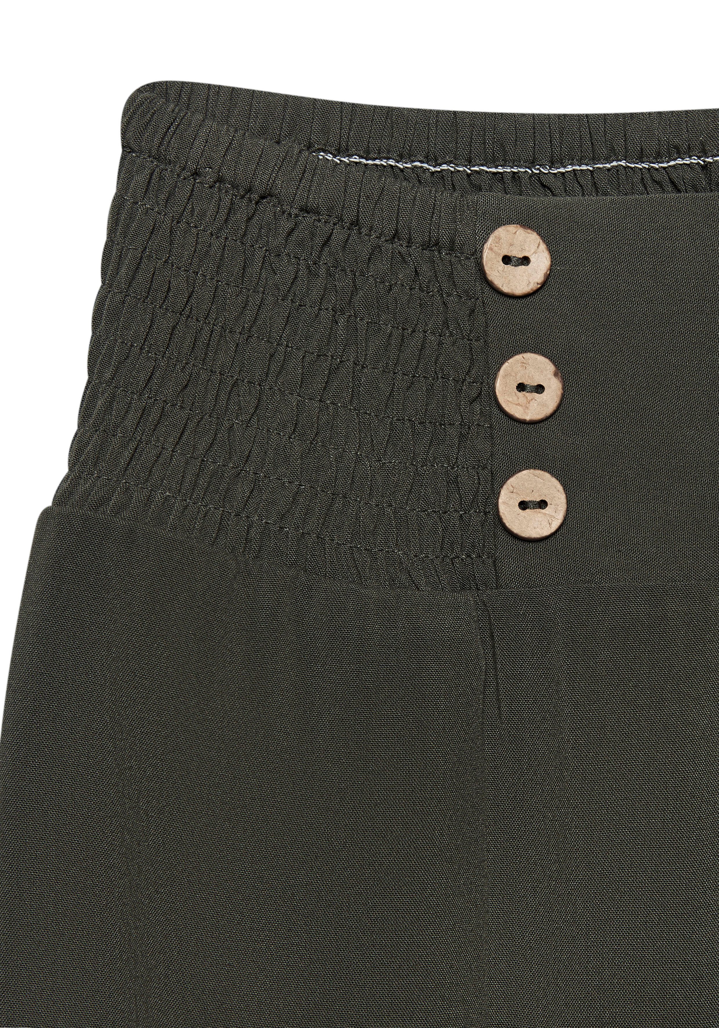 LASCANA Palazzohose mit Taschen, luftige Sommerhose aus Webware, Wide-Leg