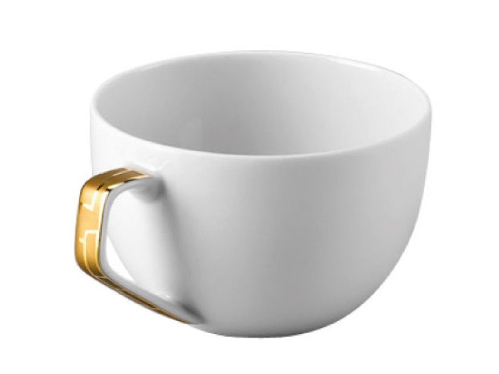 Rosenthal Espressotasse TAC Gropius Skin Gold Espressotasse 2tlg, Porzellan