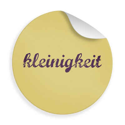 itenga Aufkleber 24x Sticker Kleinigkeit (Motiv 15) 4cm Geschenk Aufkleber runde Spruch