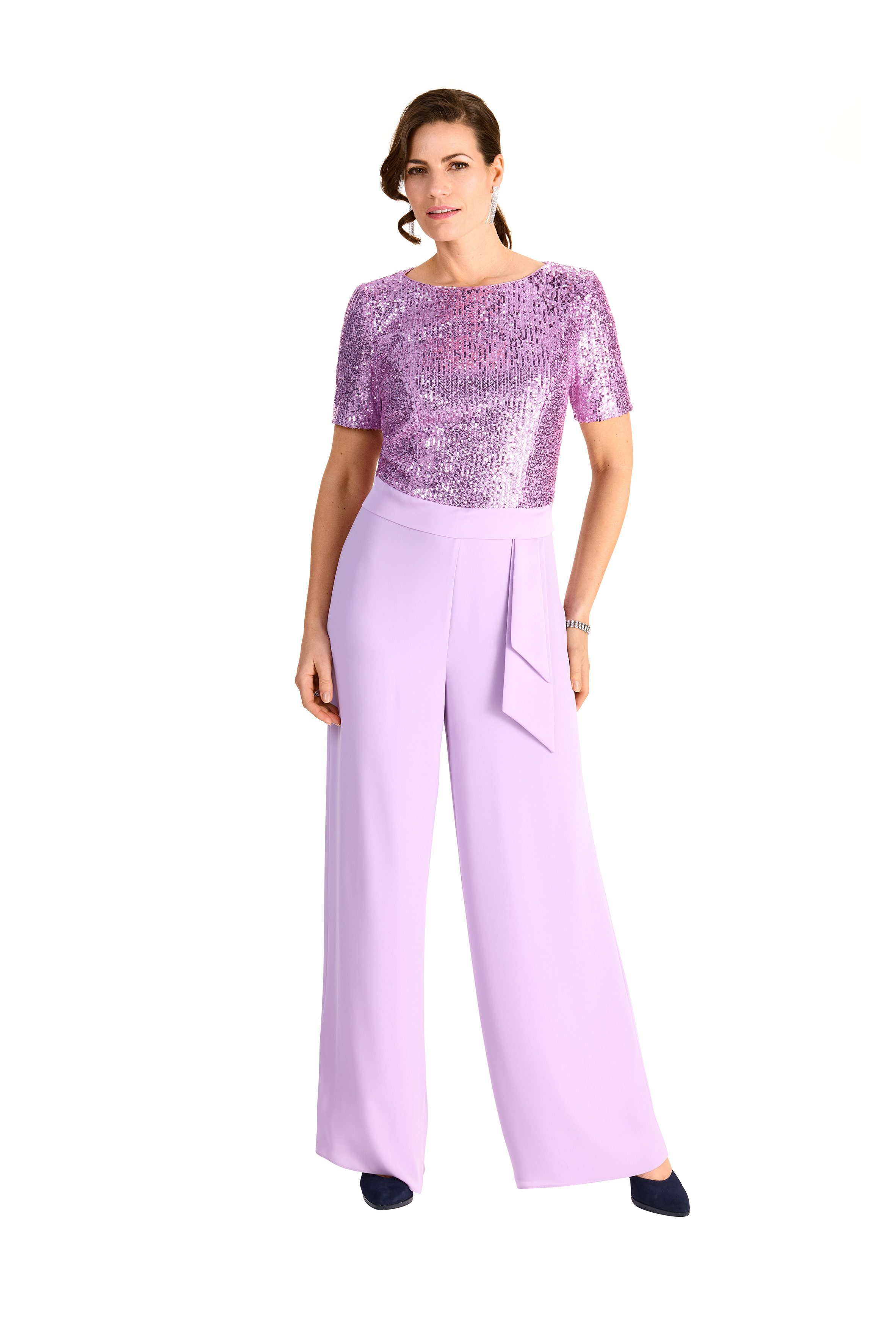 HERMANN LANGE Collection Culotte-Overall mit Pailletten