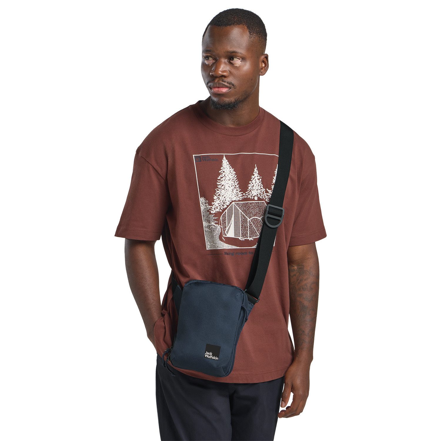 Jack Wolfskin Umhängetasche Jack Wolfskin Umhängetasche Konya Organizer midnight sky (1, 1-tlg., 1)