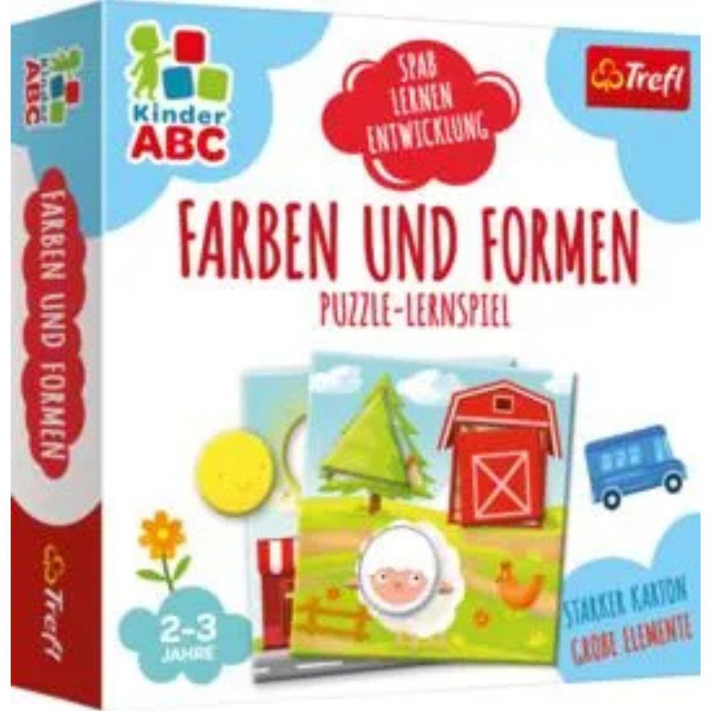 Trefl Kinderspielboot Kinder ABC Farben und Formen TREFL 02049 (1-tlg), Lernspaß ohne Batterien – sofort einsatzbereit
