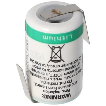 Saft SAFT LS14250CNR Lithium Batterie, Size 1/2 AA, Lötfahnen Z-Form Batterie, (3,6 V)