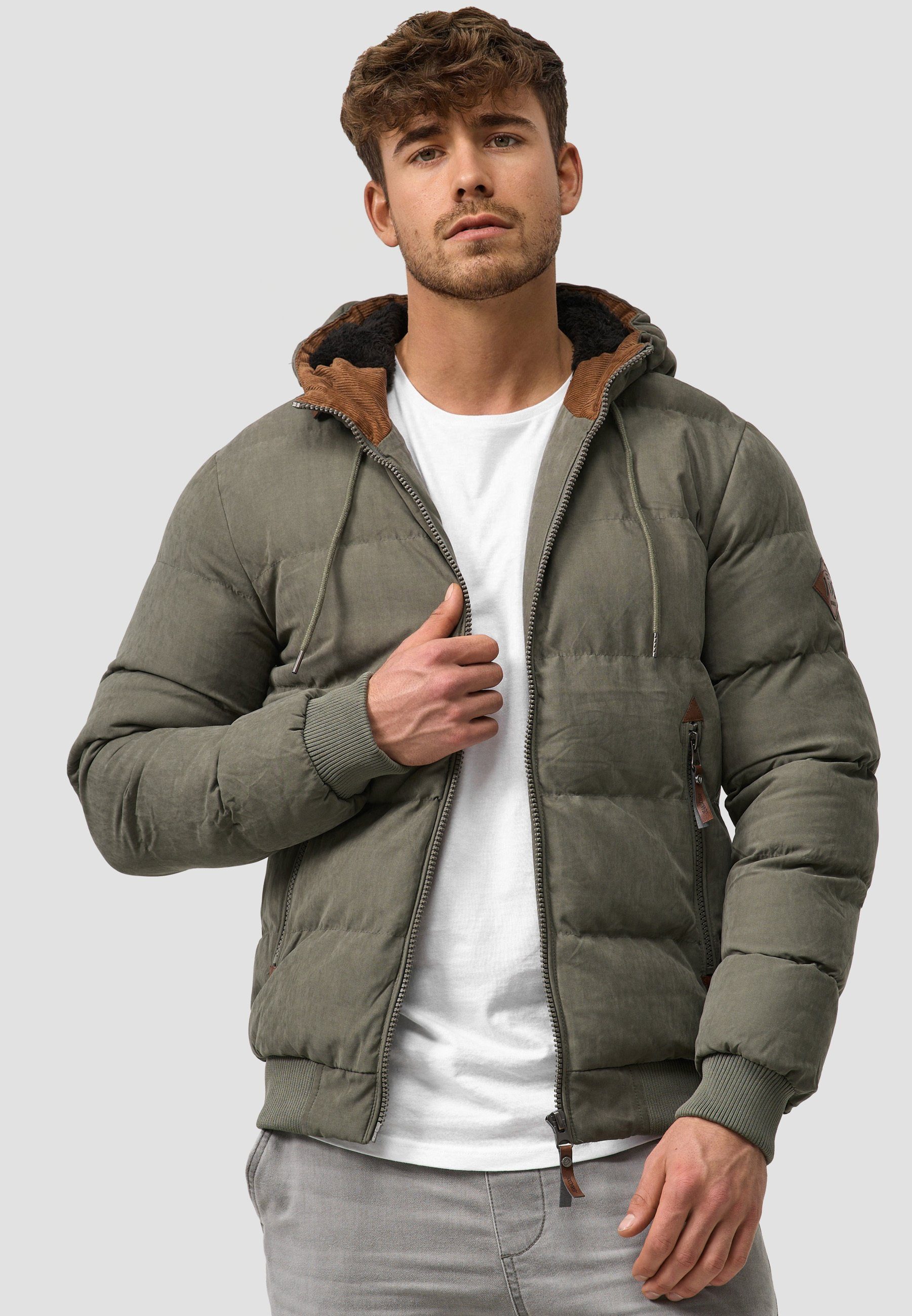 Indicode Winterjacke Adeline mit Teddyfutter, gefütterte günstig online kaufen